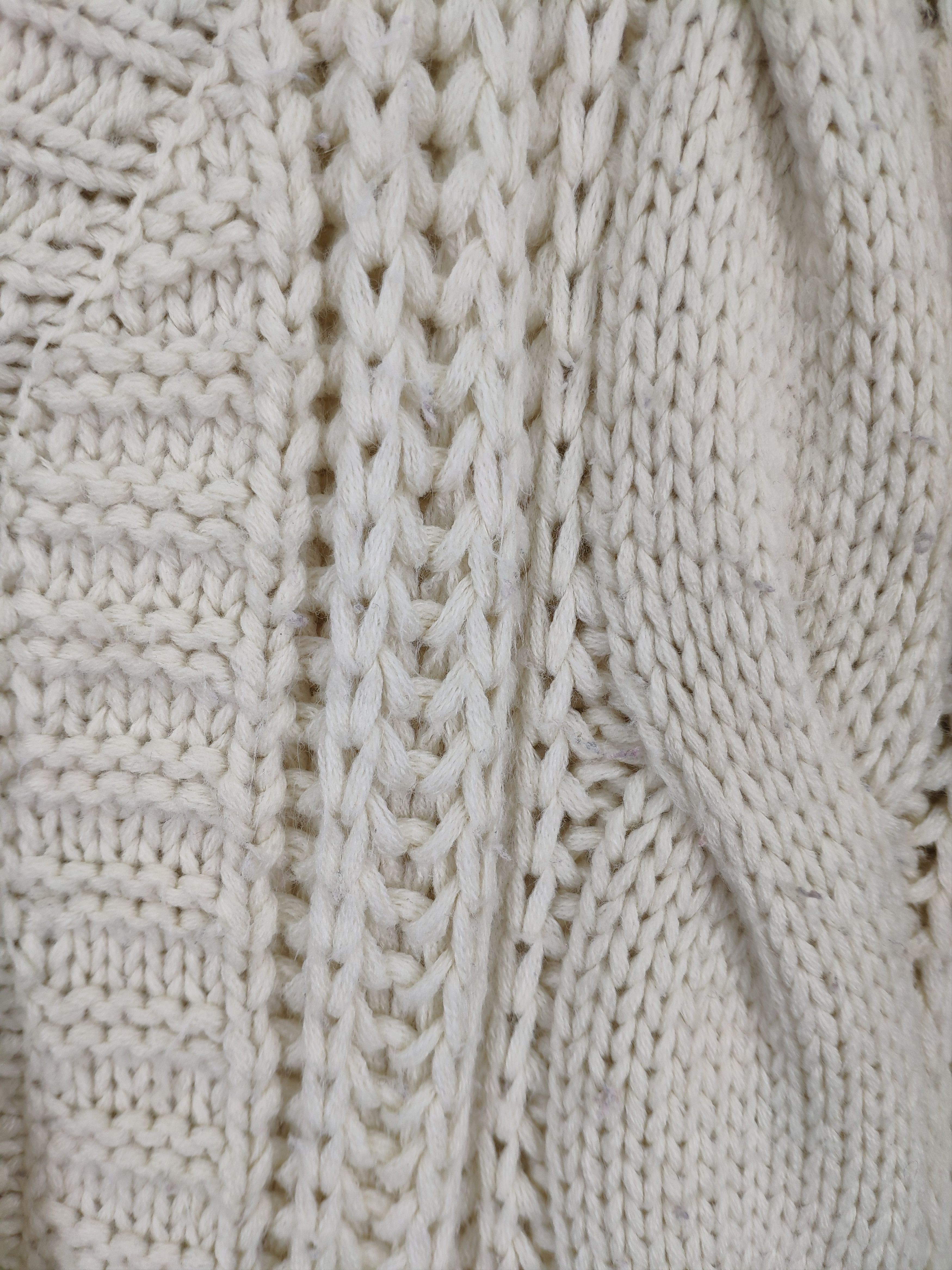 Aran Isles Knitwear × Japanese Brand × Vintage Vintage Cable Knit Cardigan by Ray Cassin Size US L / EU 52-54 / 3 - 7 Thumbnail