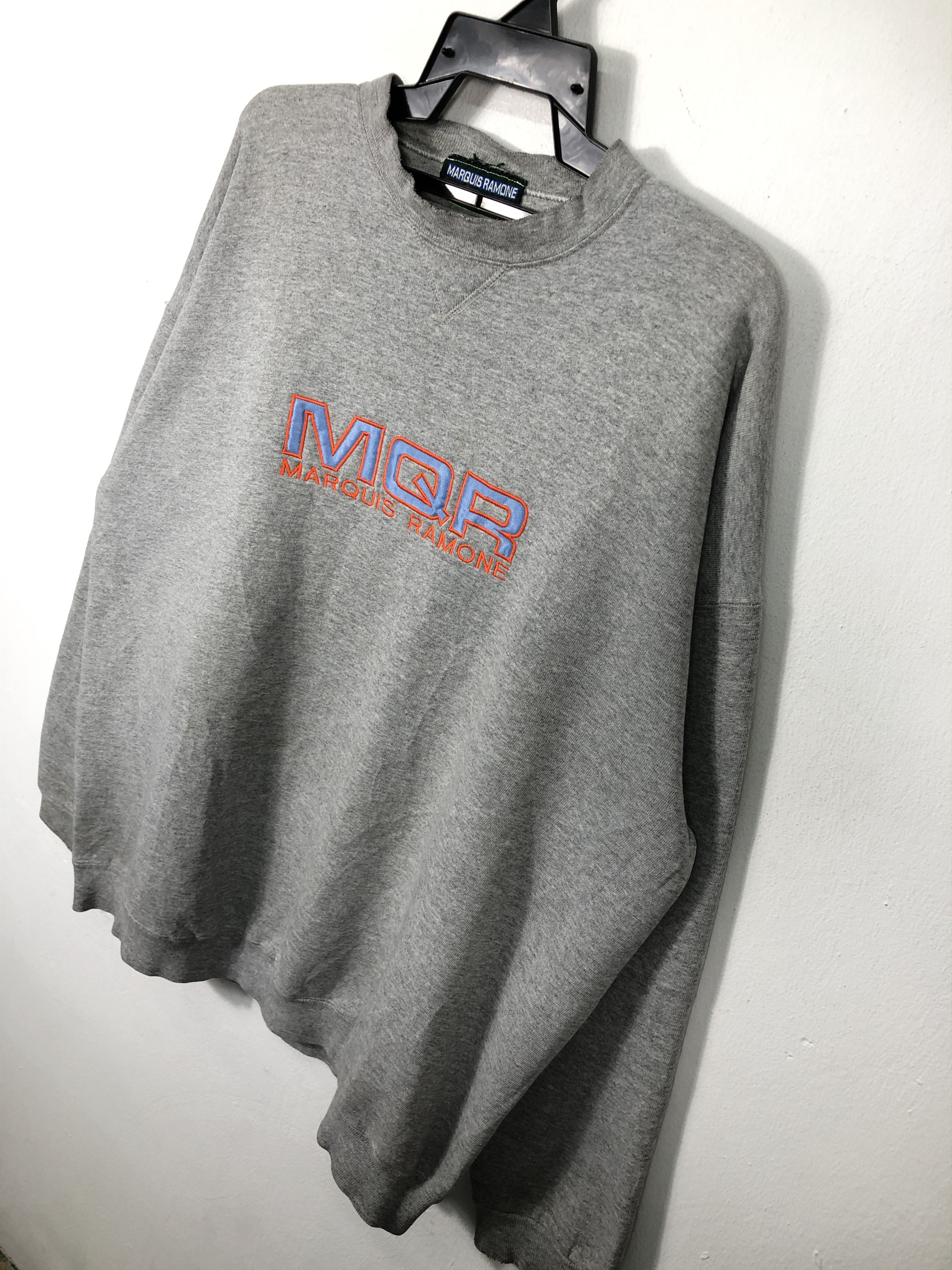 Japanese Brand × Vintage Vintage 90's Marquis Ramone Jumper Sweatshirt Size US XXL / EU 58 / 5 - 2 Thumbnail