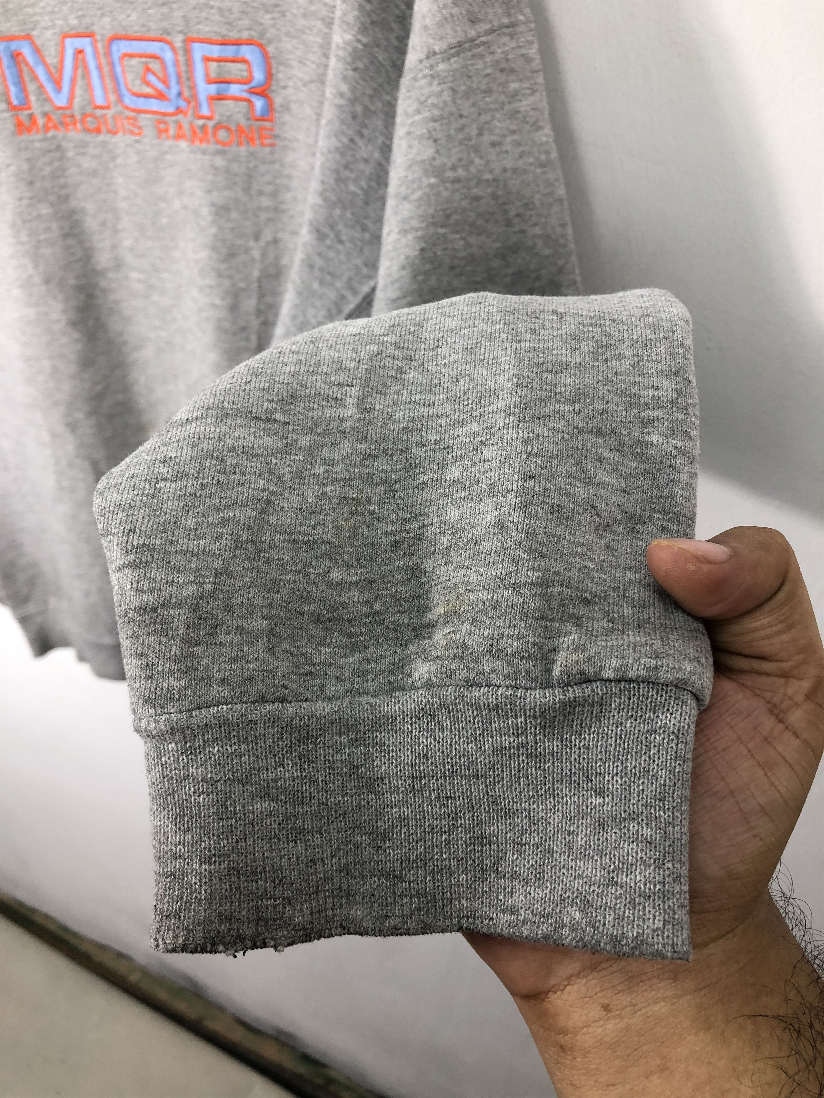Japanese Brand × Vintage Vintage 90's Marquis Ramone Jumper Sweatshirt Size US XXL / EU 58 / 5 - 3 Thumbnail