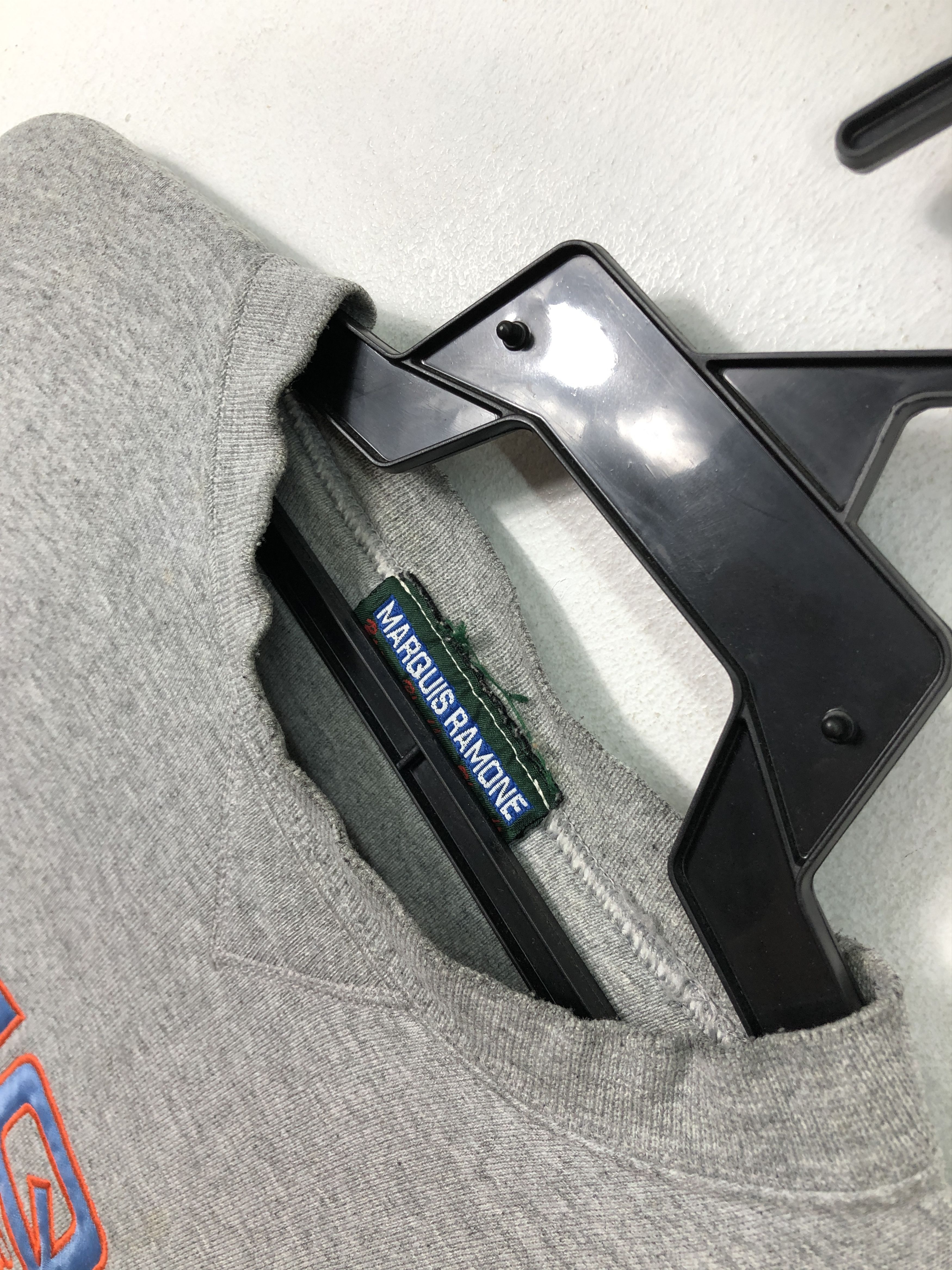 Japanese Brand × Vintage Vintage 90's Marquis Ramone Jumper Sweatshirt Size US XXL / EU 58 / 5 - 5 Thumbnail