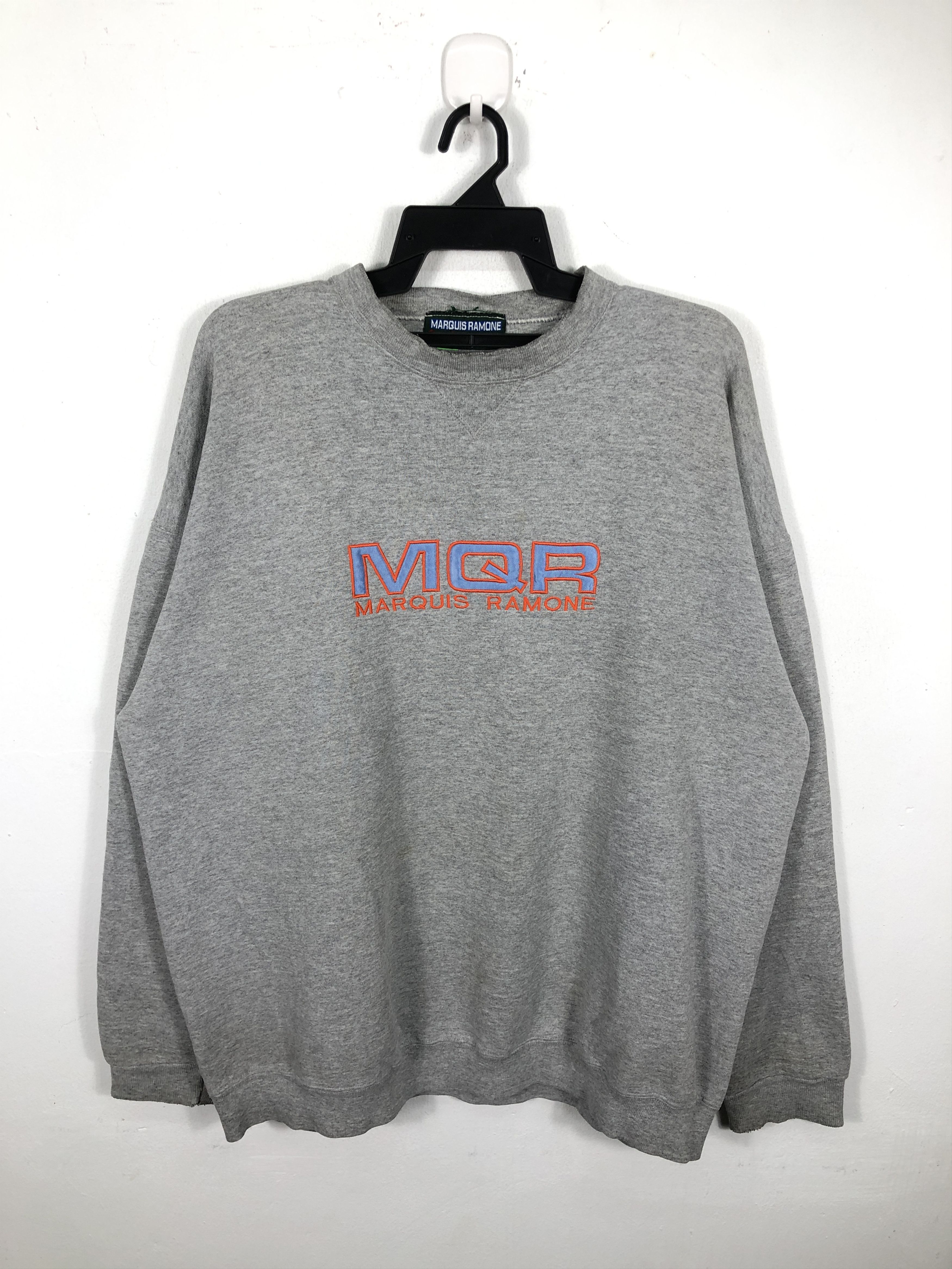 Japanese Brand × Vintage Vintage 90's Marquis Ramone Jumper Sweatshirt Size US XXL / EU 58 / 5 - 1 Thumbnail