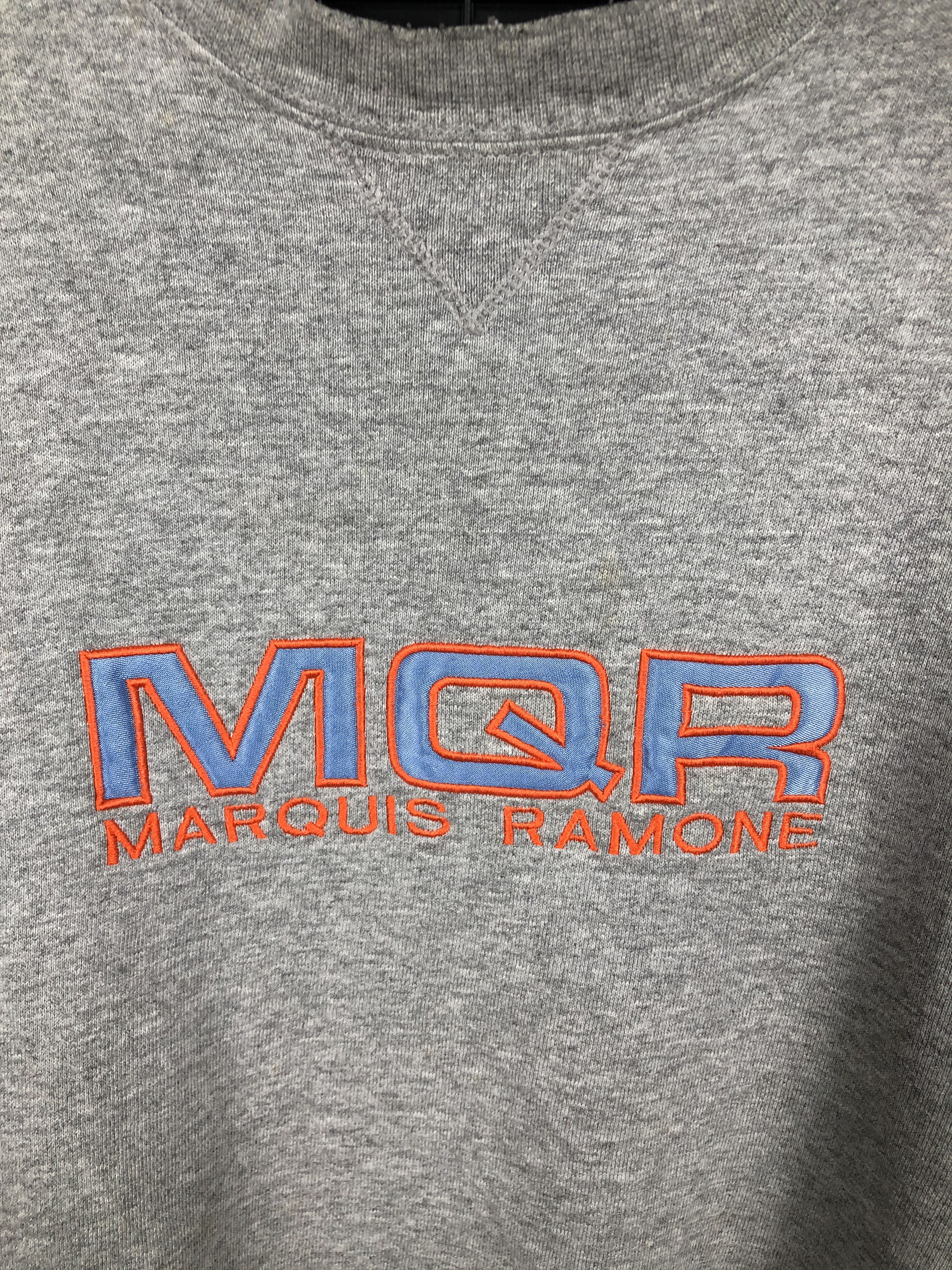 Japanese Brand × Vintage Vintage 90's Marquis Ramone Jumper Sweatshirt Size US XXL / EU 58 / 5 - 6 Thumbnail