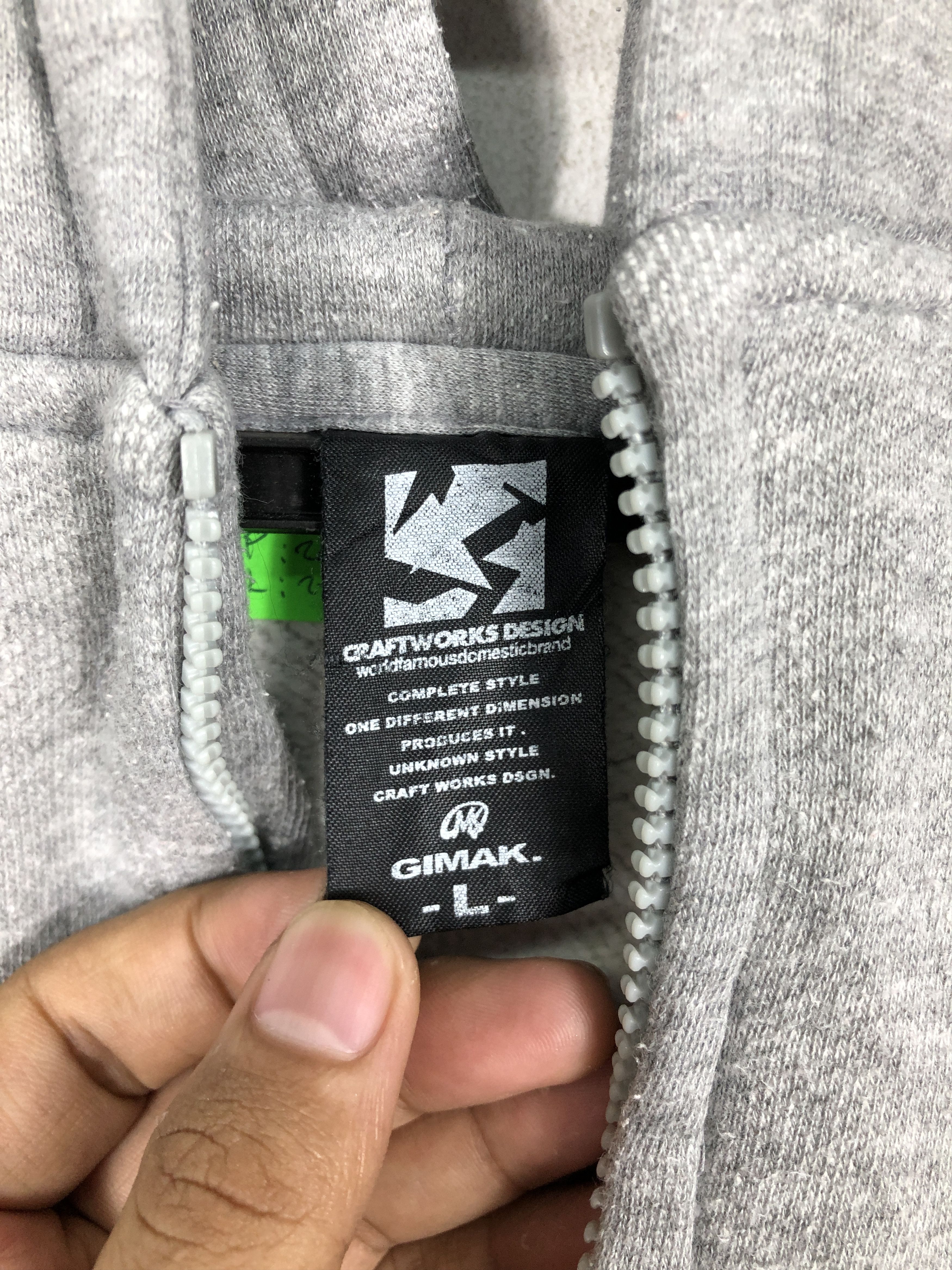 Designer × Japanese Brand Japanese Brand Craftworks Design Baggy Zipper Hoodies Size US XXL / EU 58 / 5 - 13 Thumbnail