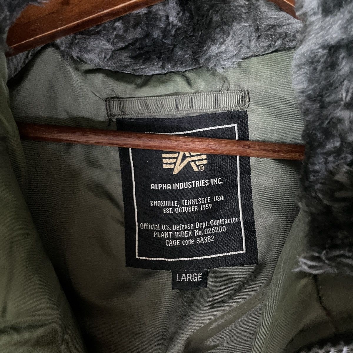Alpha Industries Vintage Alpha Industries Us Army Hoodies Parkas Size US XXL / EU 58 / 5 - 7 Thumbnail