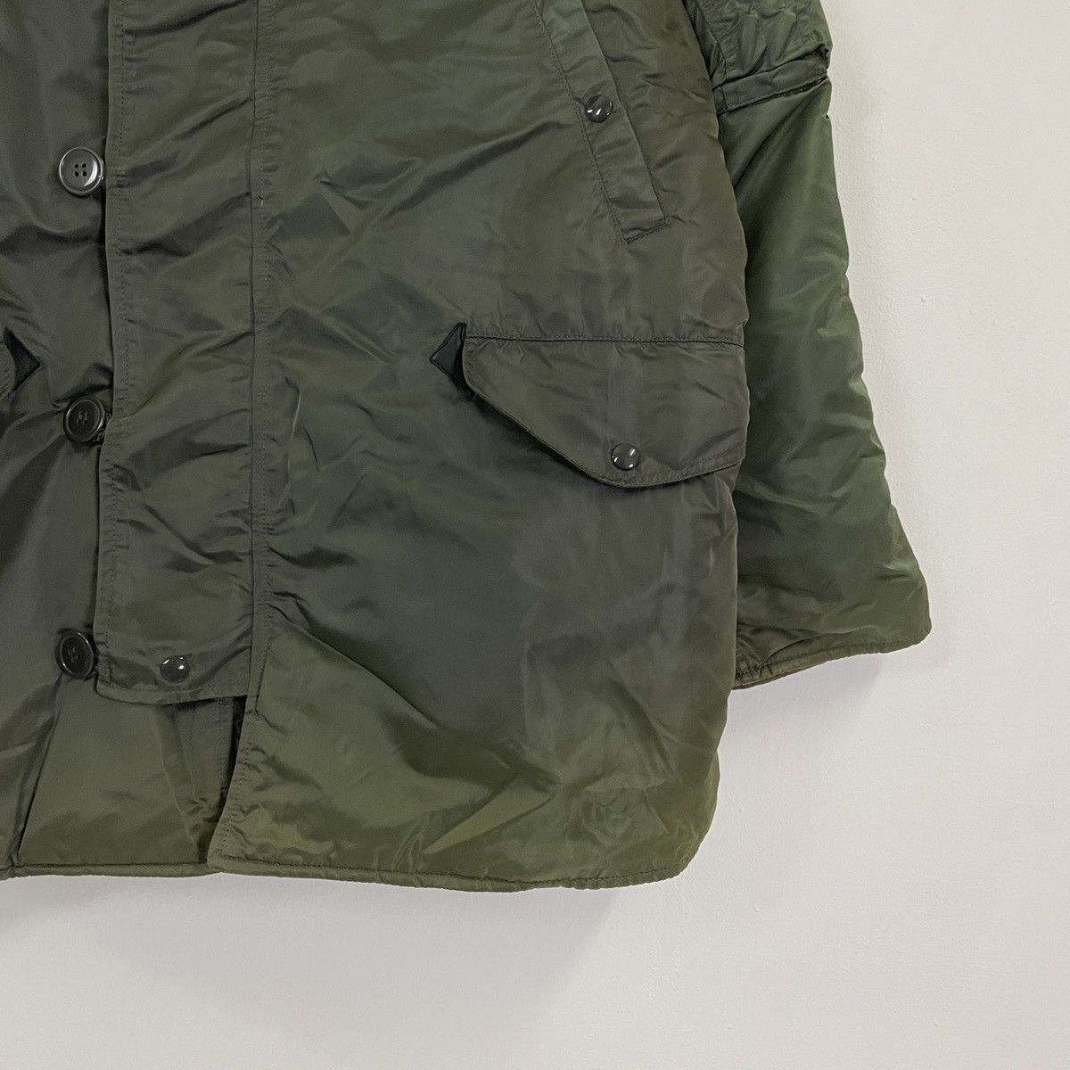 Alpha Industries Vintage Alpha Industries Us Army Hoodies Parkas Size US XXL / EU 58 / 5 - 3 Thumbnail