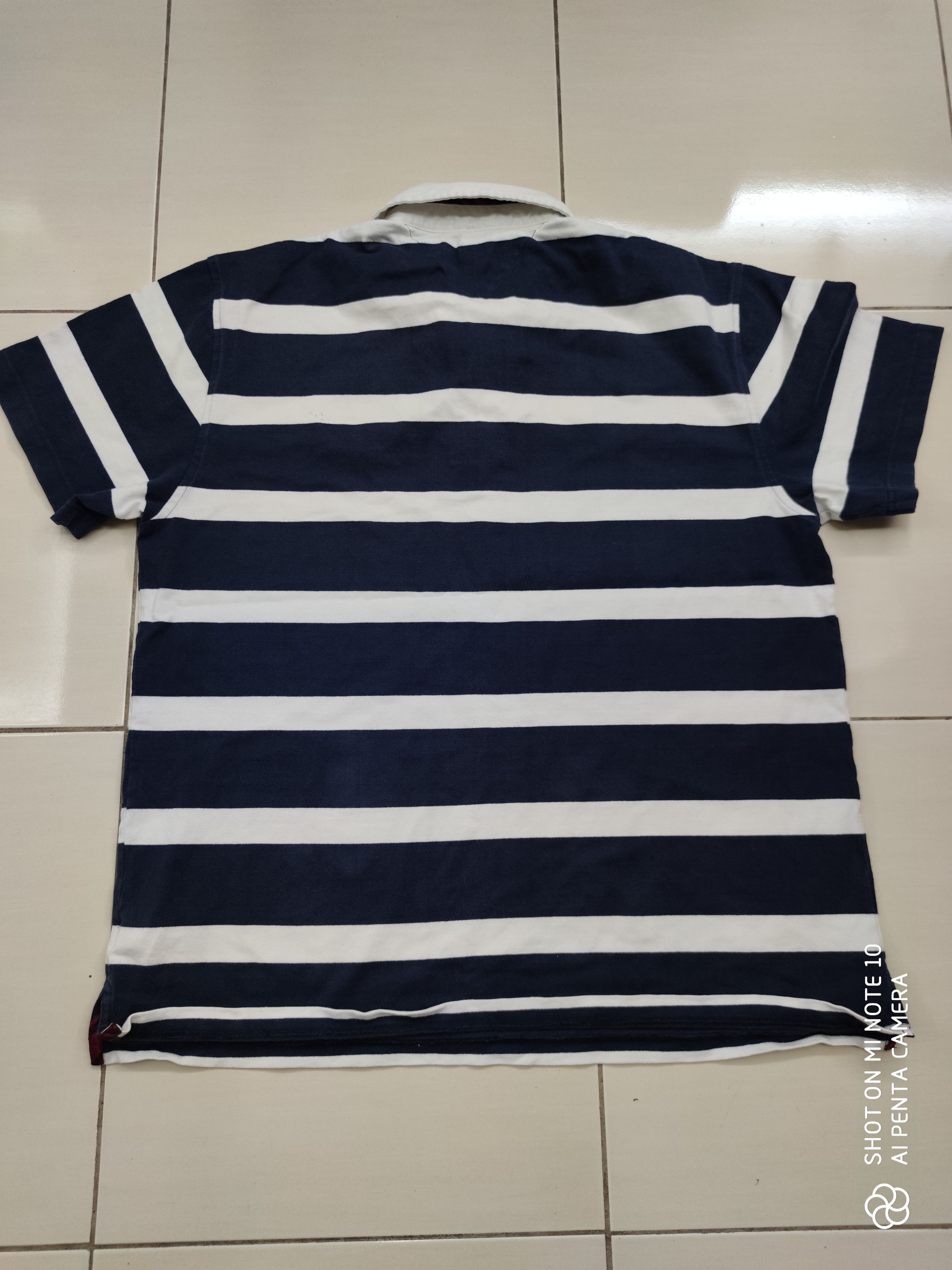 Tommy Hilfiger Vintage Tommy Hilfiger Polo Shirt Rugby Shirt Size US XL / EU 56 / 4 - 2 Thumbnail