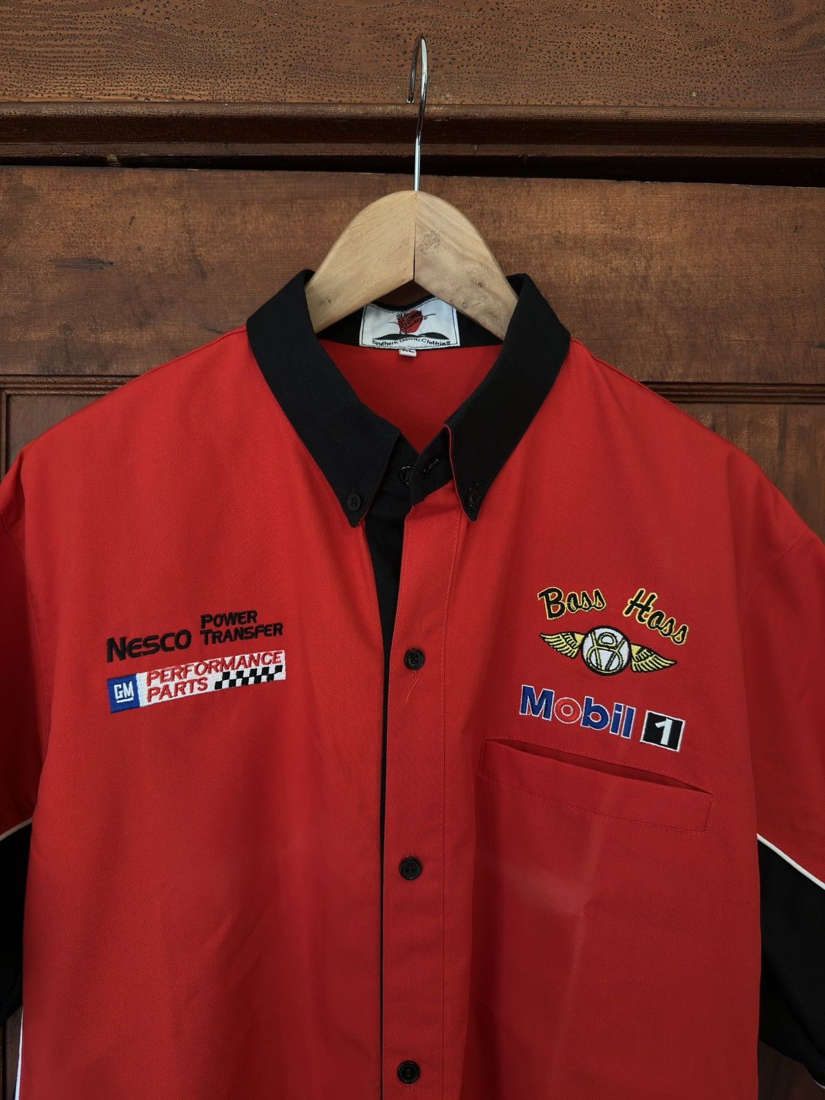Vintage Mobil 1 Racing Shirt Vintage New Zealand Size US XL / EU 56 / 4 - 2 Thumbnail