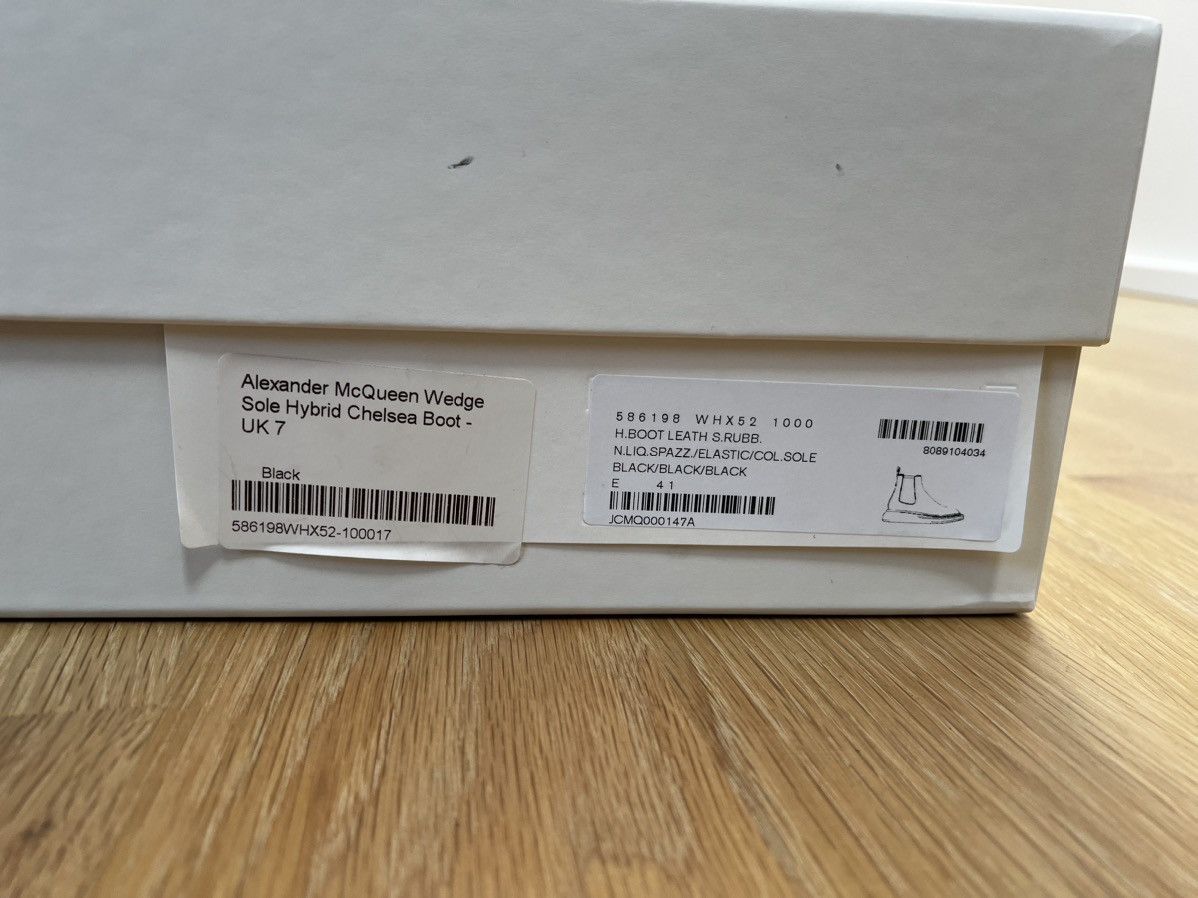 Alexander McQueen Hybrid Chelsea Boot in Black Size US 8 / EU 41 - 6 Thumbnail