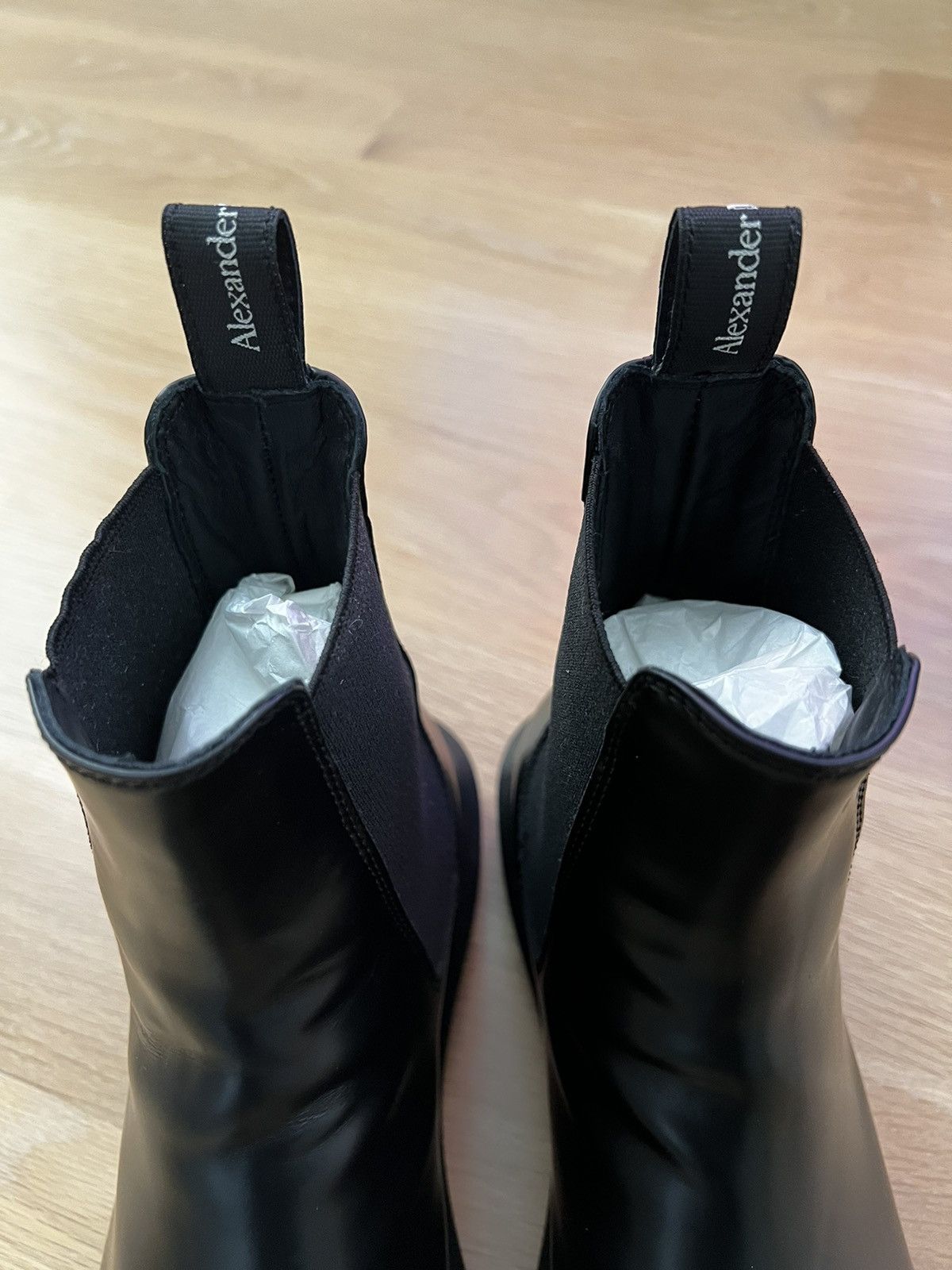 Alexander McQueen Hybrid Chelsea Boot in Black Size US 8 / EU 41 - 7 Thumbnail