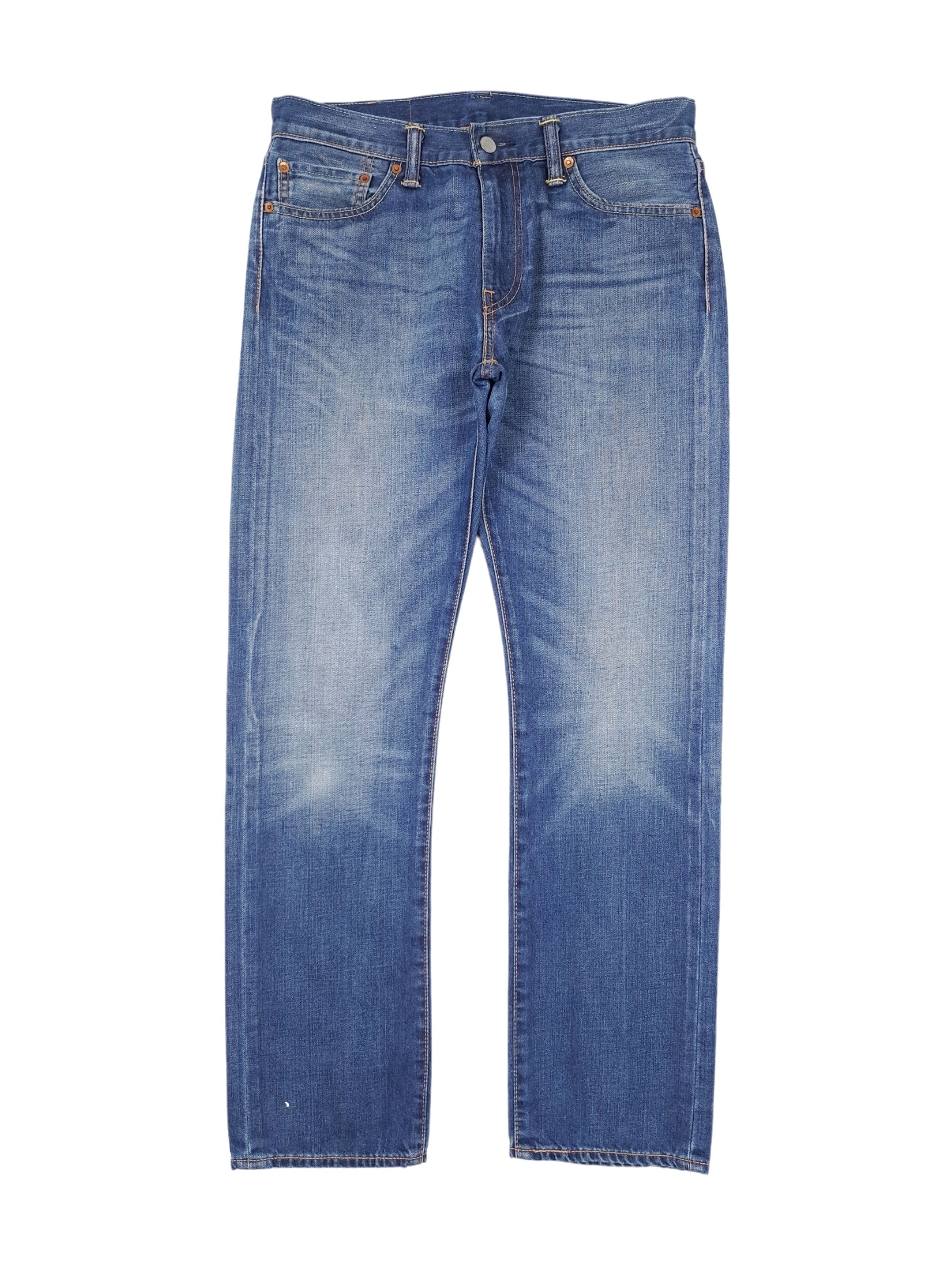 Levi's × Vintage 💎 90's Vintage Levis 504 31/32 Washed Blue Denim Jeans Size US 31 - 1 Thumbnail