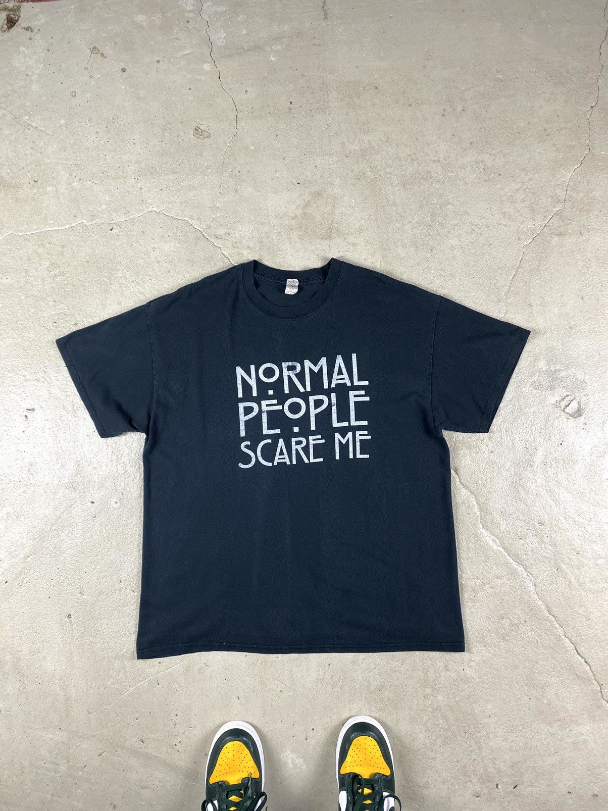 Grailed Vintage 2000s Normal People Scare Me Humor T Shirt Size US XL / EU 56 / 4 - 1 Thumbnail