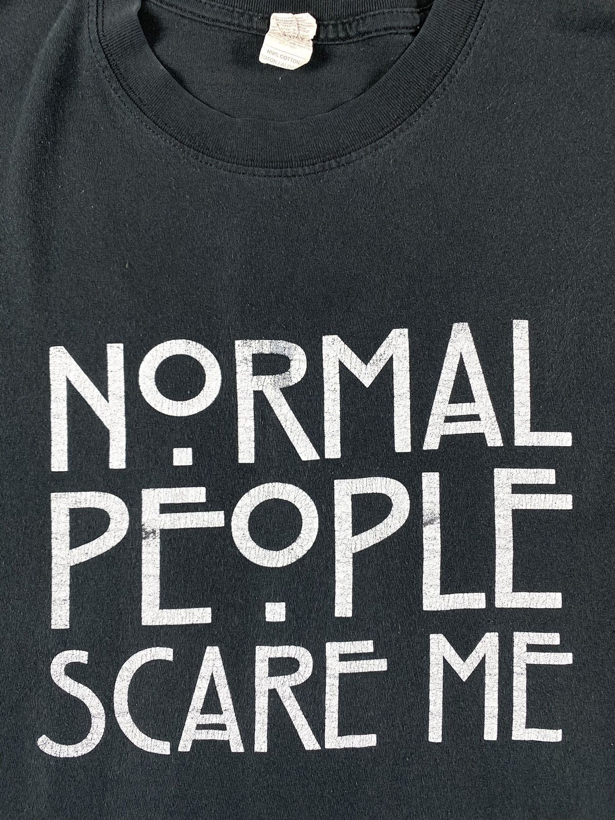 Grailed Vintage 2000s Normal People Scare Me Humor T Shirt Size US XL / EU 56 / 4 - 3 Thumbnail