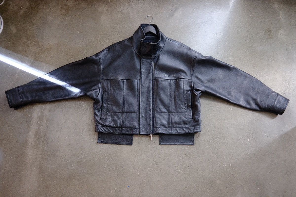 1017 ALYX 9SM 1017 ALYX 9SM Rare - Calfskin Leather Aviator Jacket | Grailed