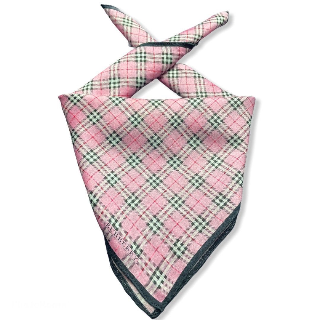 Burberry × Vintage Burberry Handkerchief / Neckerchief / Headscarf Size ONE SIZE - 1 Thumbnail