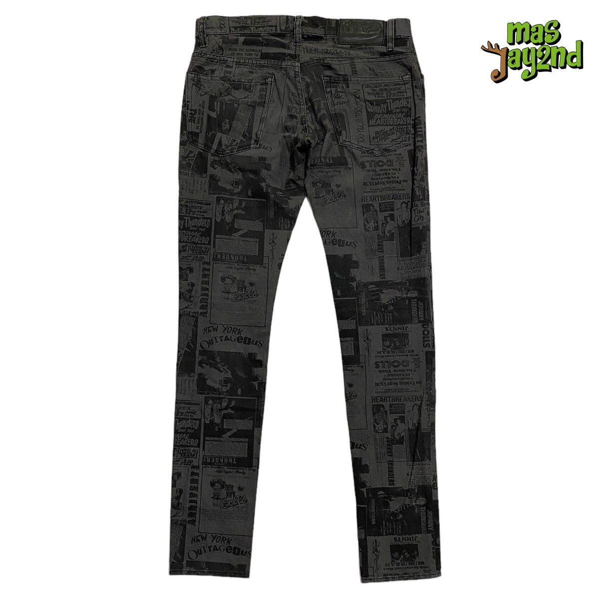 Hysteric Glamour × Japanese Brand × Le Grande Bleu (L.G.B.) Hysteric glamour x new york dolls Size 29" - 5 Thumbnail