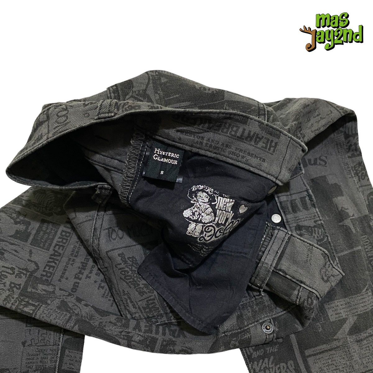 Hysteric Glamour × Japanese Brand × Le Grande Bleu (L.G.B.) Hysteric glamour x new york dolls Size 29" - 4 Thumbnail