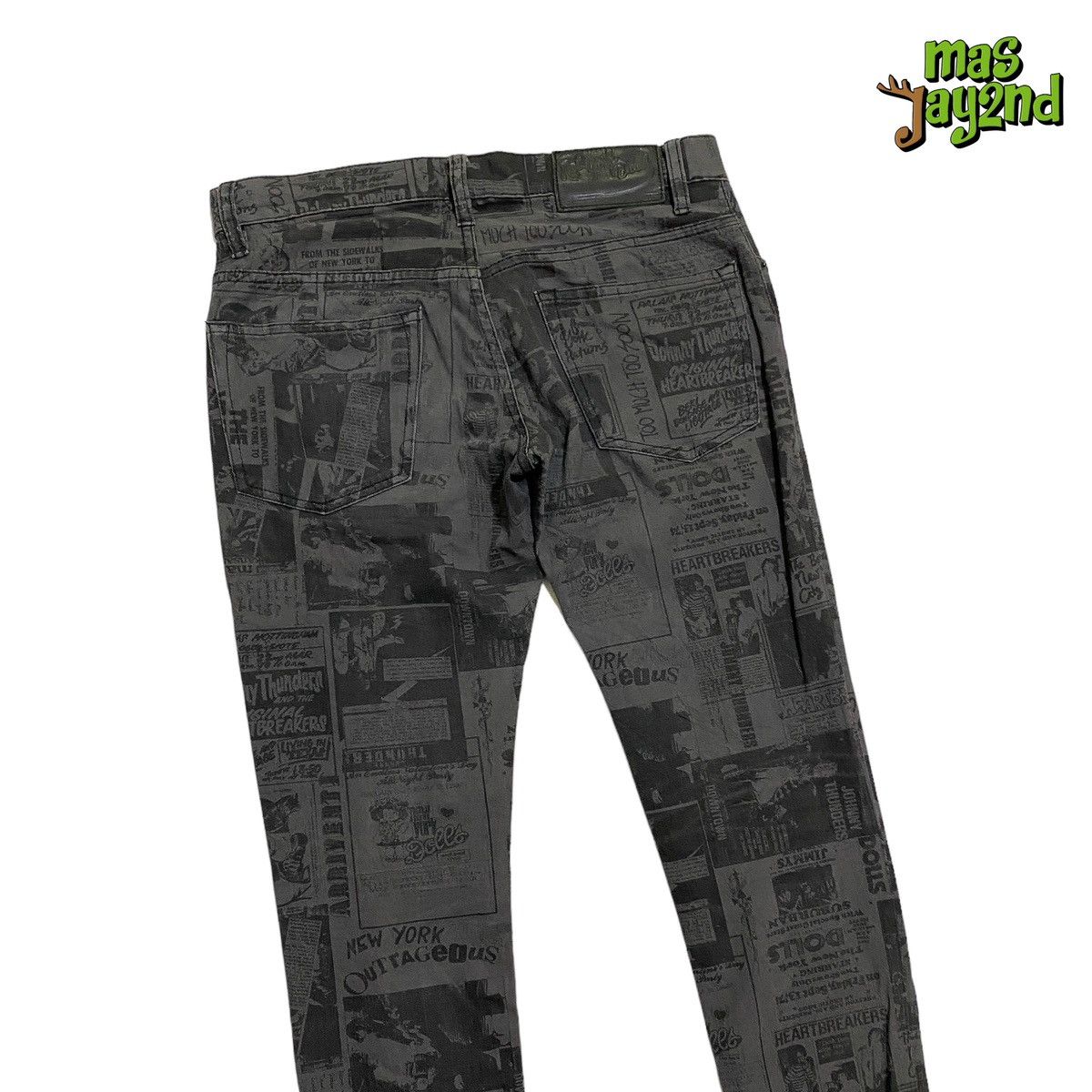 Hysteric Glamour × Japanese Brand × Le Grande Bleu (L.G.B.) Hysteric glamour x new york dolls Size 29" - 6 Thumbnail