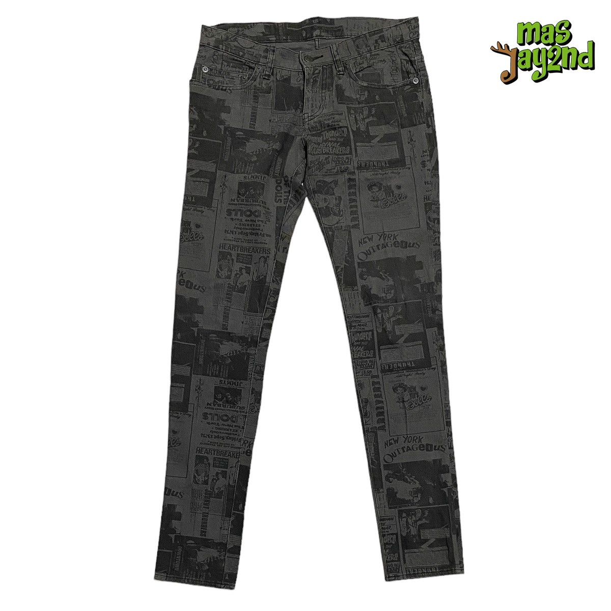 Hysteric Glamour × Japanese Brand × Le Grande Bleu (L.G.B.) Hysteric glamour x new york dolls Size 29" - 1 Thumbnail