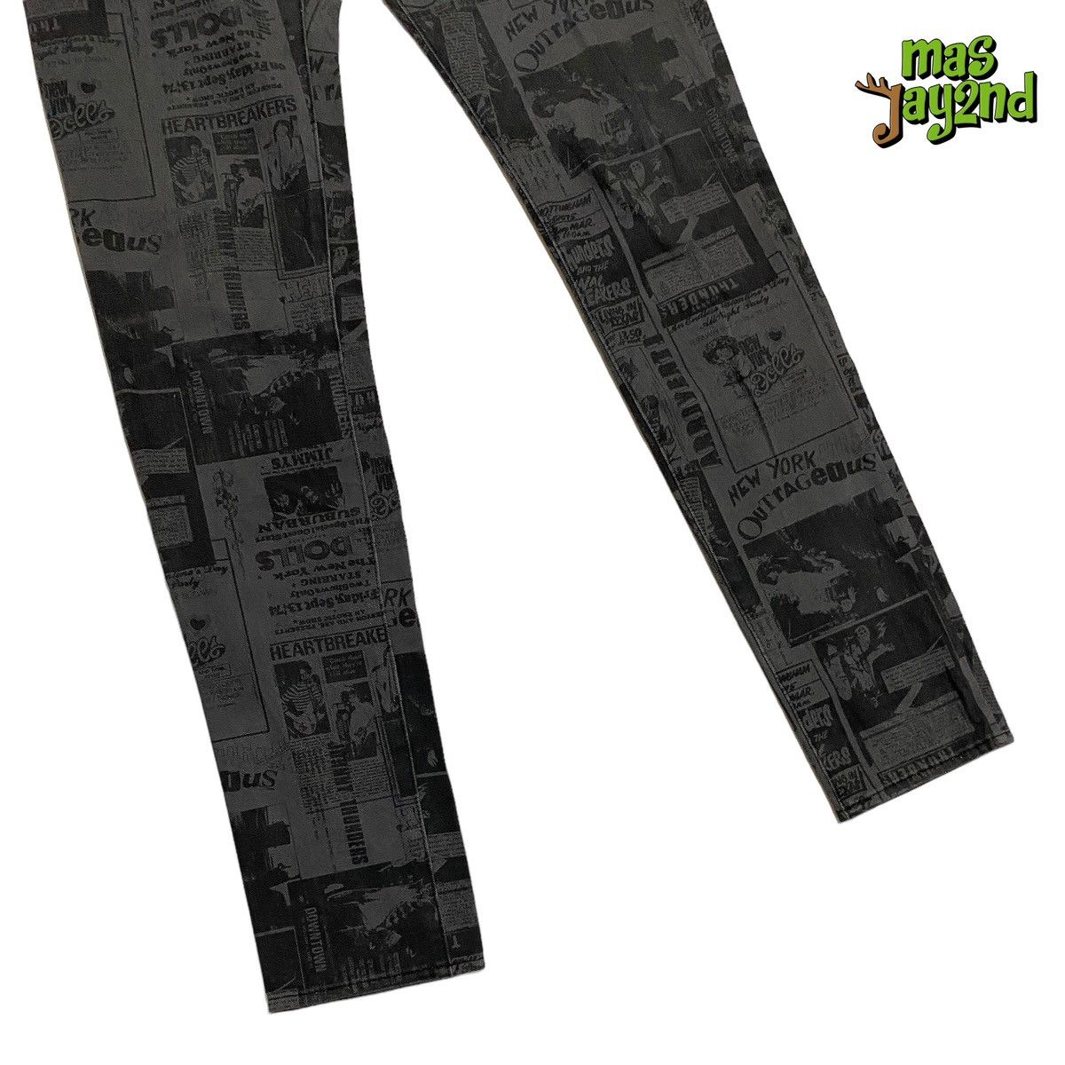 Hysteric Glamour × Japanese Brand × Le Grande Bleu (L.G.B.) Hysteric glamour x new york dolls Size 29" - 3 Thumbnail