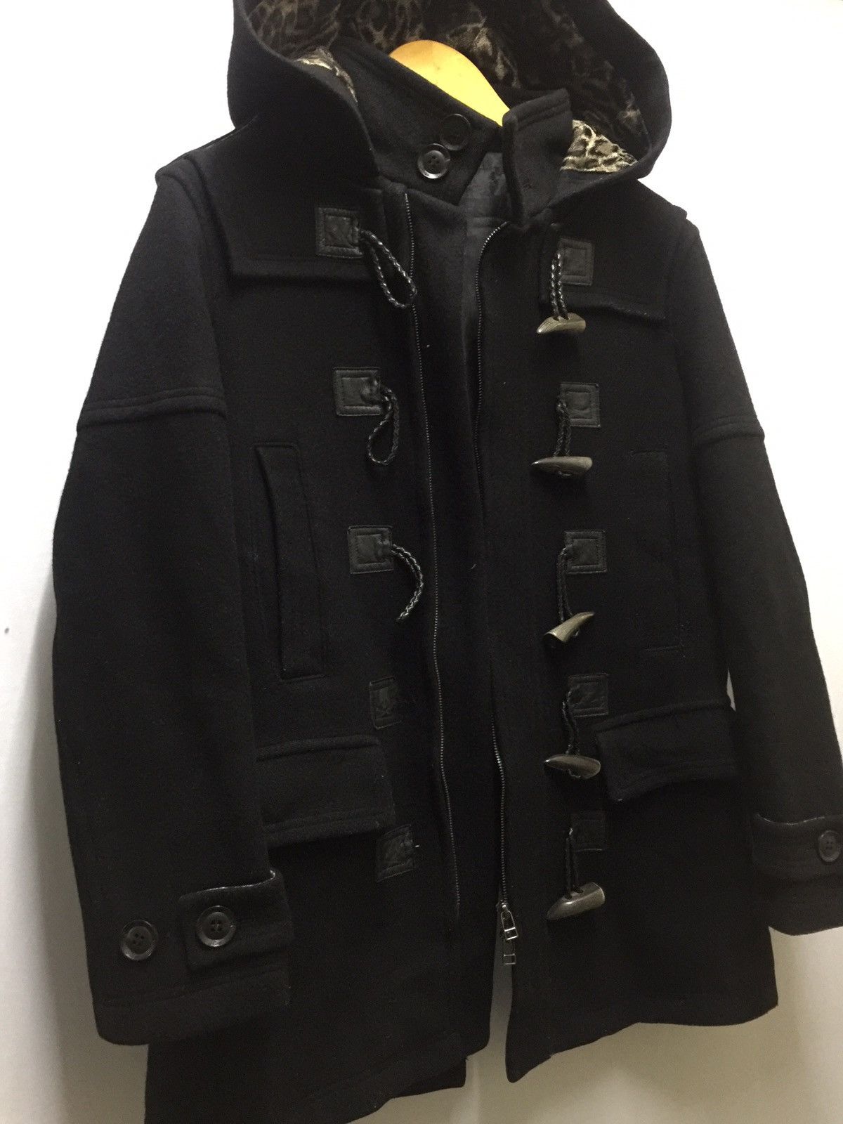 Mastermind Japan × Roen Roen Leopard Mastermind Inspired Heavy Pea Duffle Jacket Size US S / EU 44-46 / 1 - 2 Thumbnail