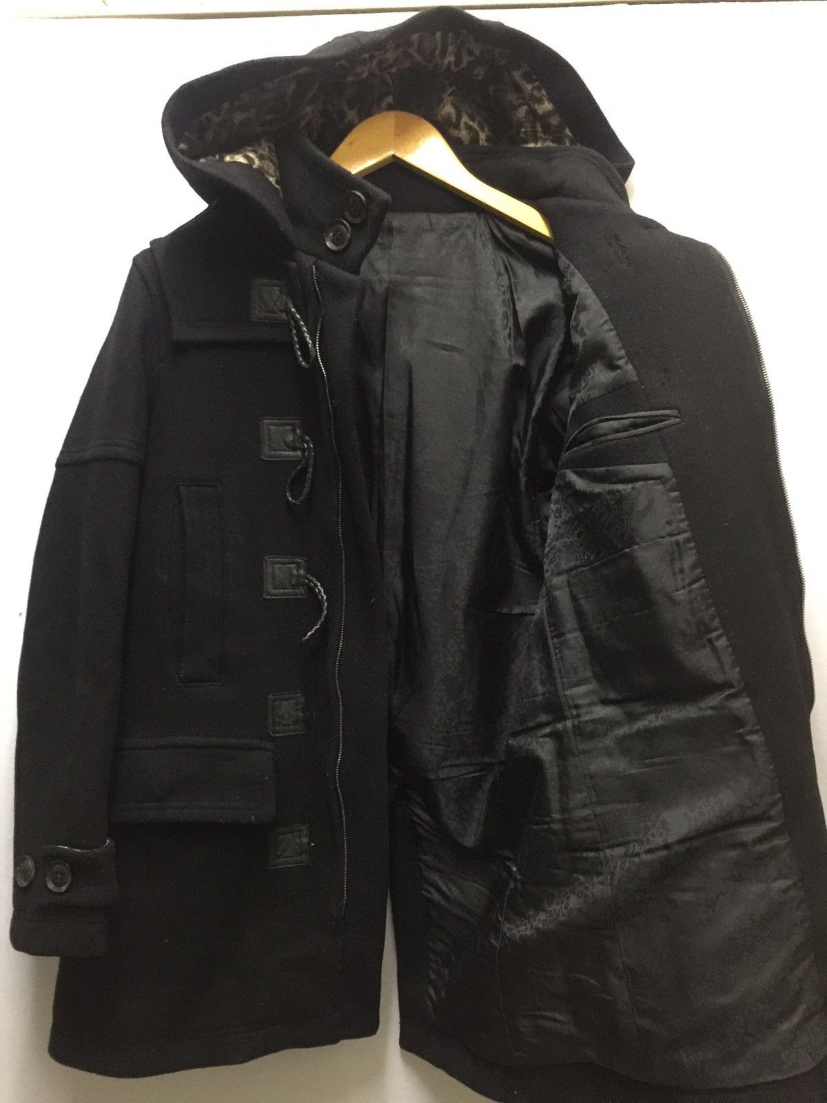 Mastermind Japan × Roen Roen Leopard Mastermind Inspired Heavy Pea Duffle Jacket Size US S / EU 44-46 / 1 - 3 Thumbnail