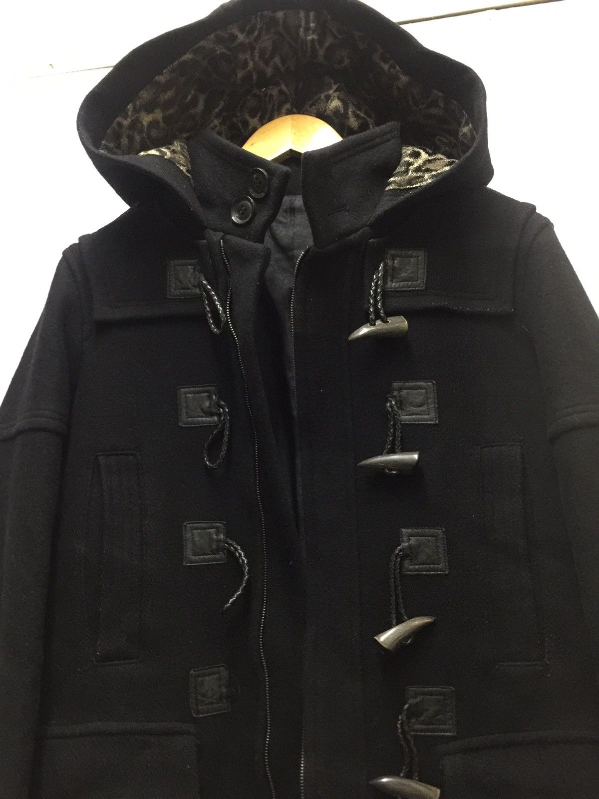 Mastermind Japan × Roen Roen Leopard Mastermind Inspired Heavy Pea Duffle Jacket Size US S / EU 44-46 / 1 - 10 Thumbnail