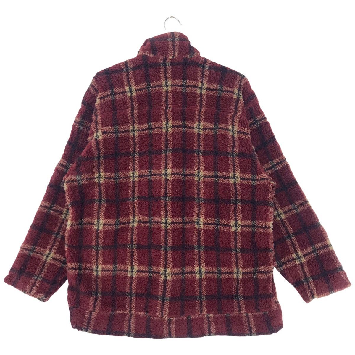 Vintage × Woolrich Woolen Mills 90’s Woolrich Fleece Half Zip Sweater Size US L / EU 52-54 / 3 - 8 Thumbnail