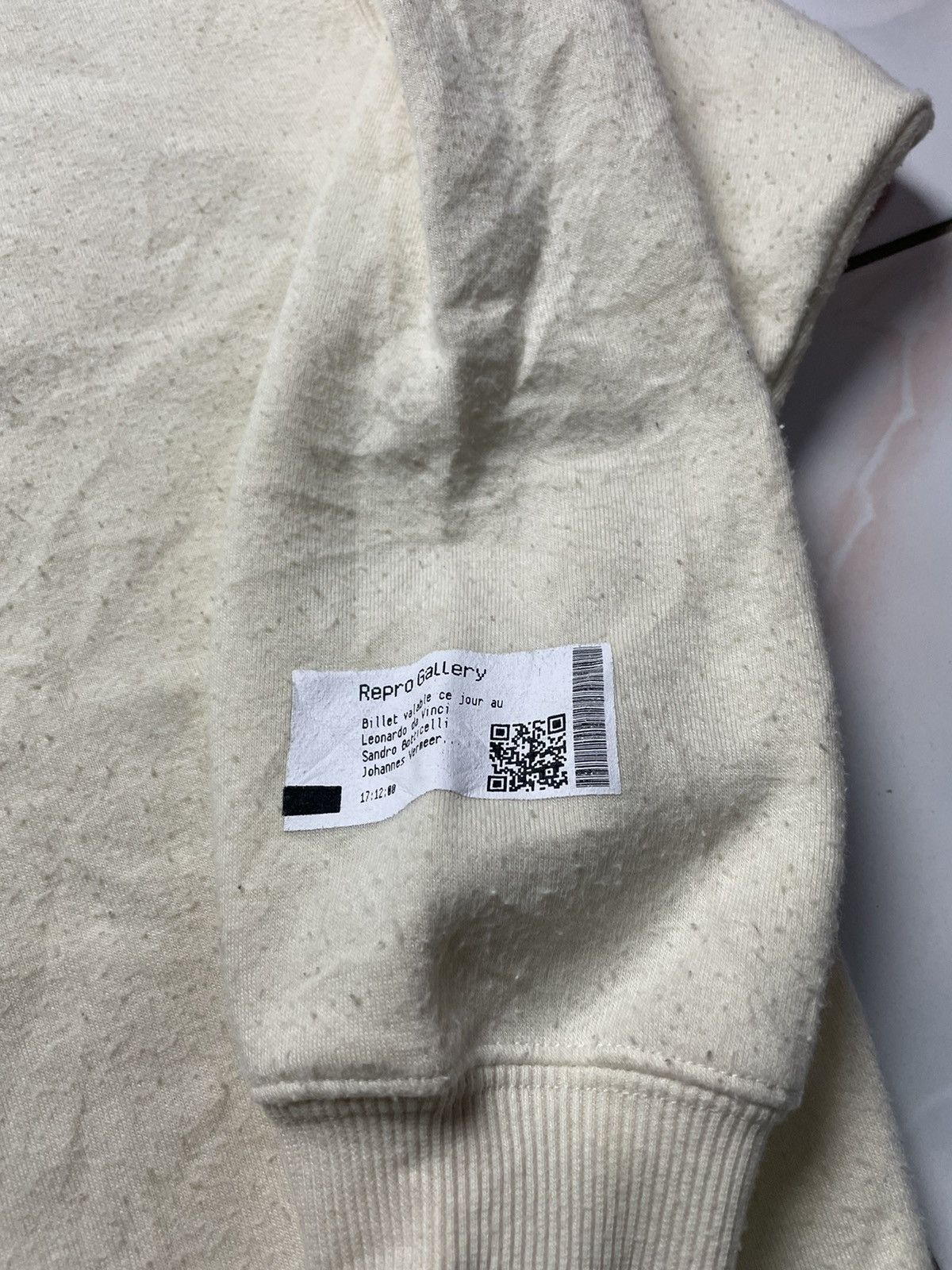 Undercover × Vintage Vintage Sweatshirt Repro Galery Leonardo Da Vinci Hoodie Size US M / EU 48-50 / 2 - 3 Thumbnail