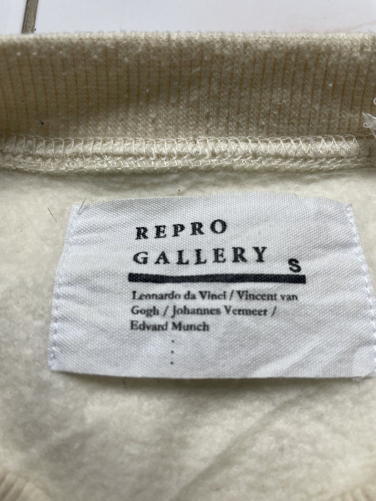 Undercover × Vintage Vintage Sweatshirt Repro Galery Leonardo Da Vinci Hoodie Size US M / EU 48-50 / 2 - 5 Thumbnail