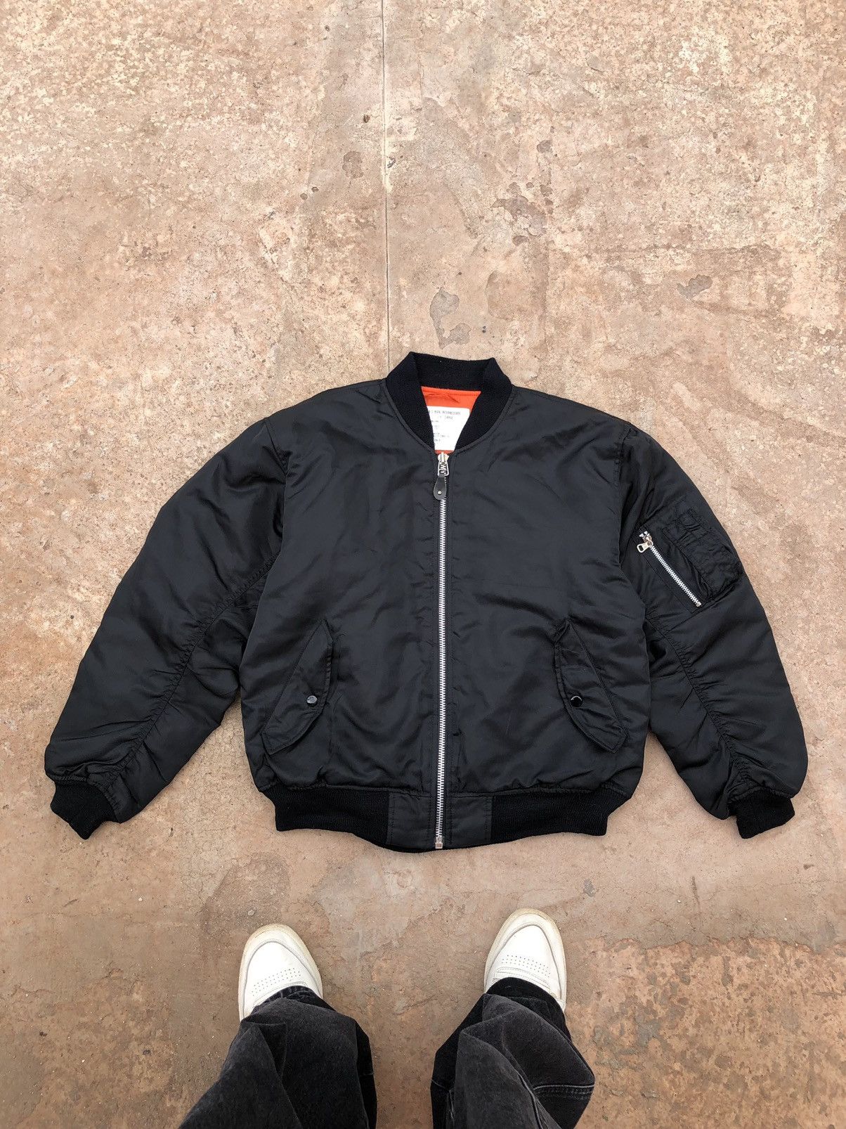 Avant Garde × Bomber Jacket × Vintage Vintage 90s MA-1