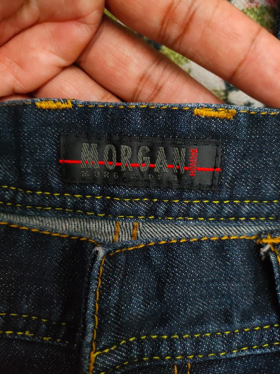 Issey Miyake Morgan Homme Denim Pant Size US 30 / EU 46 - 4 Thumbnail
