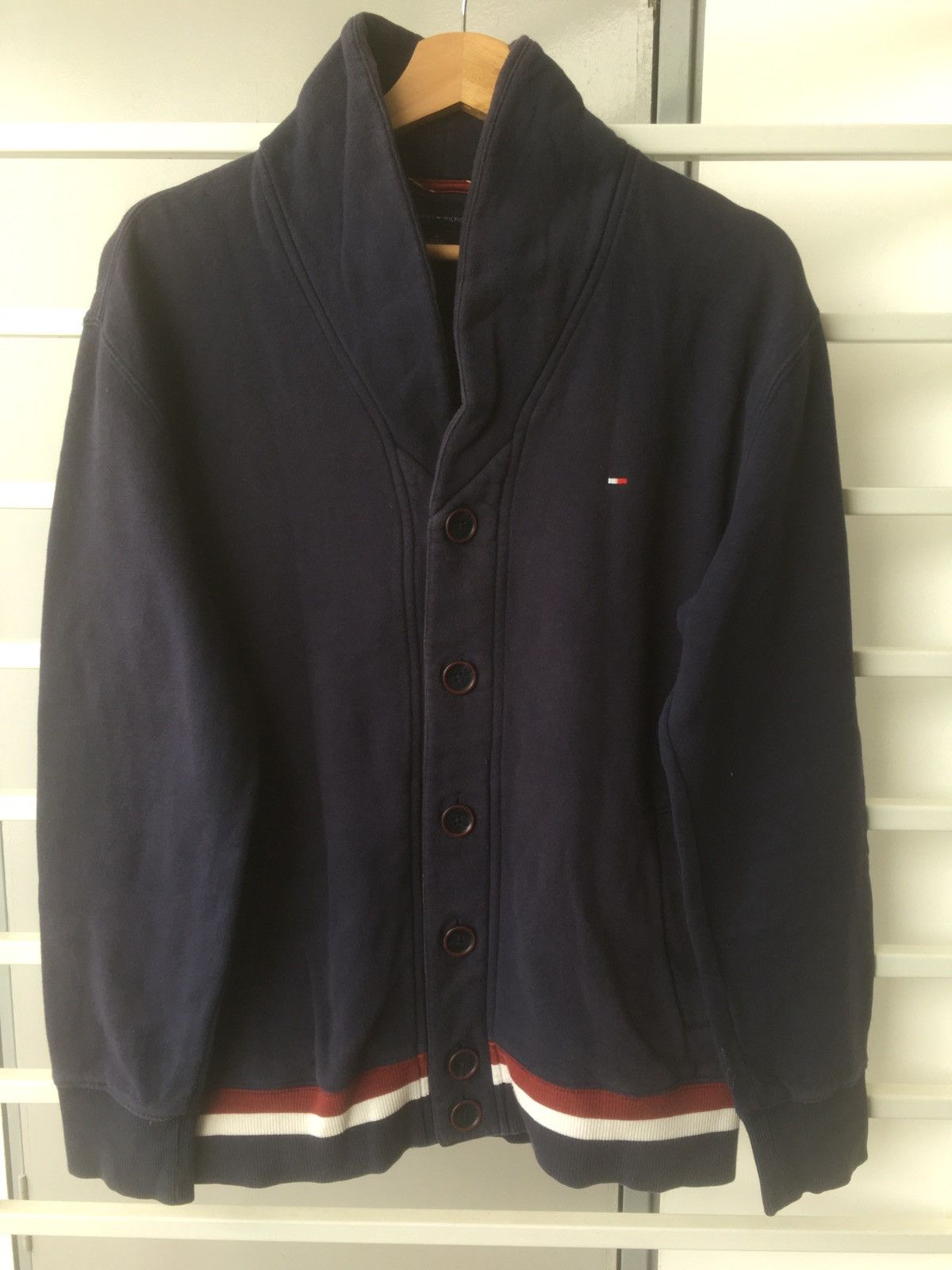 Tommy Hilfiger Button Up Mini Embroidered Logo