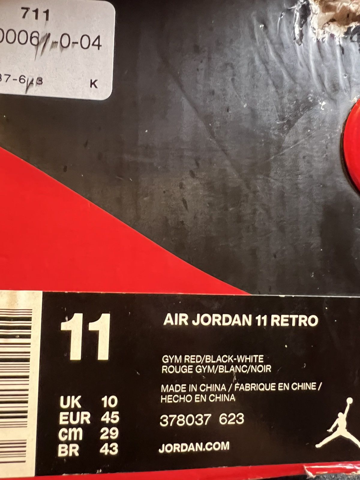 Jordan Brand Air Jordan 11 Retro Win Like 96 Win Like '96 2017 Size US 11 / EU 44 - 10 Thumbnail
