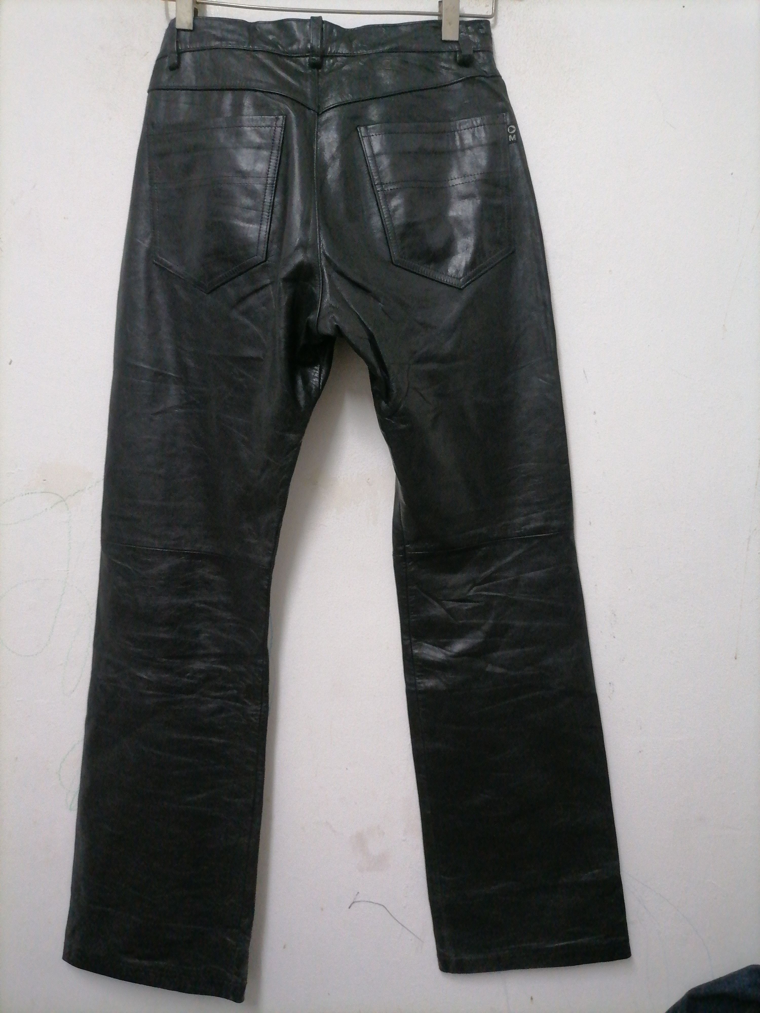 Japanese Brand × KMRii × Tornado Mart Morgan Homme Leather Pants Size US 28 / EU 44 - 4 Thumbnail