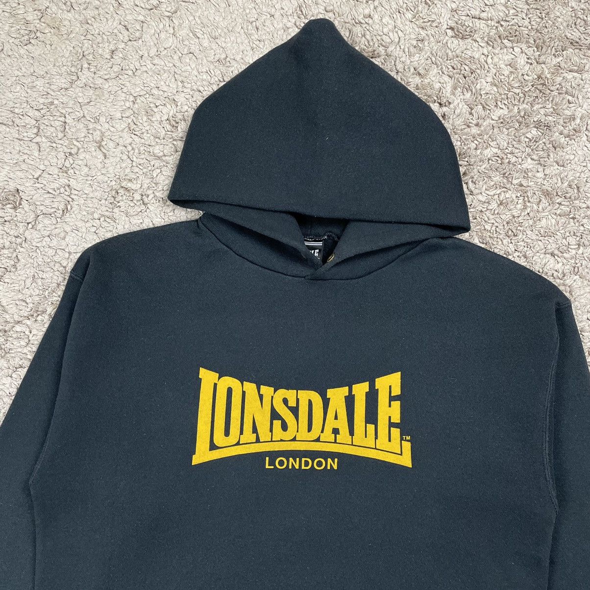 Vintage Vintage Lonsdale Spellout Hoodie Size US M / EU 48-50 / 2 - 5 Thumbnail