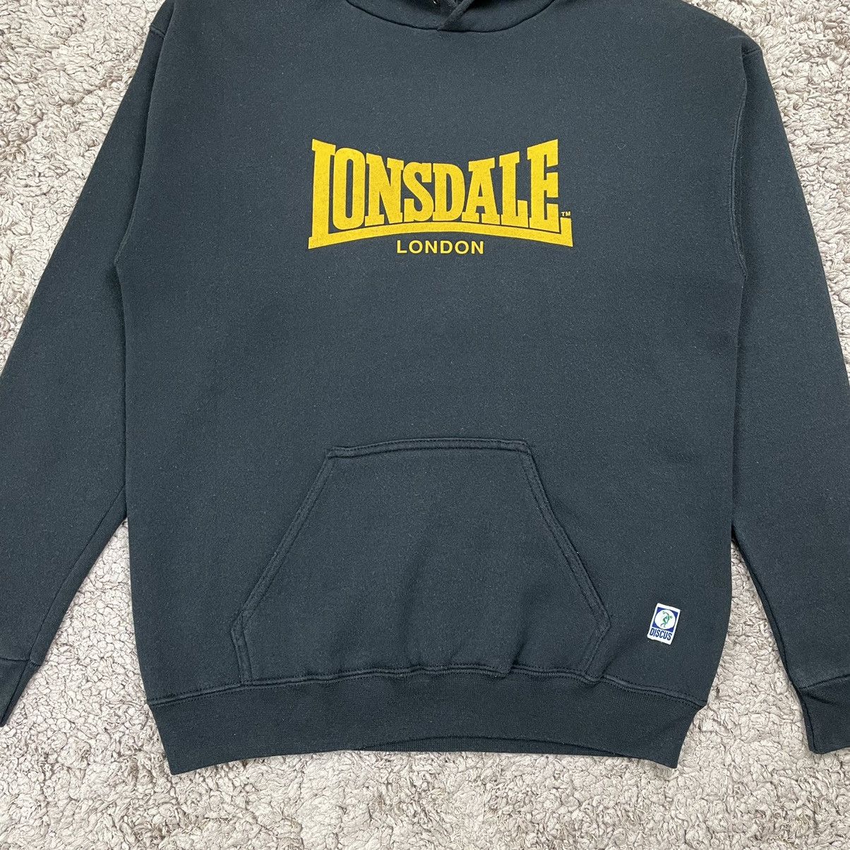 Vintage Vintage Lonsdale Spellout Hoodie Size US M / EU 48-50 / 2 - 6 Thumbnail