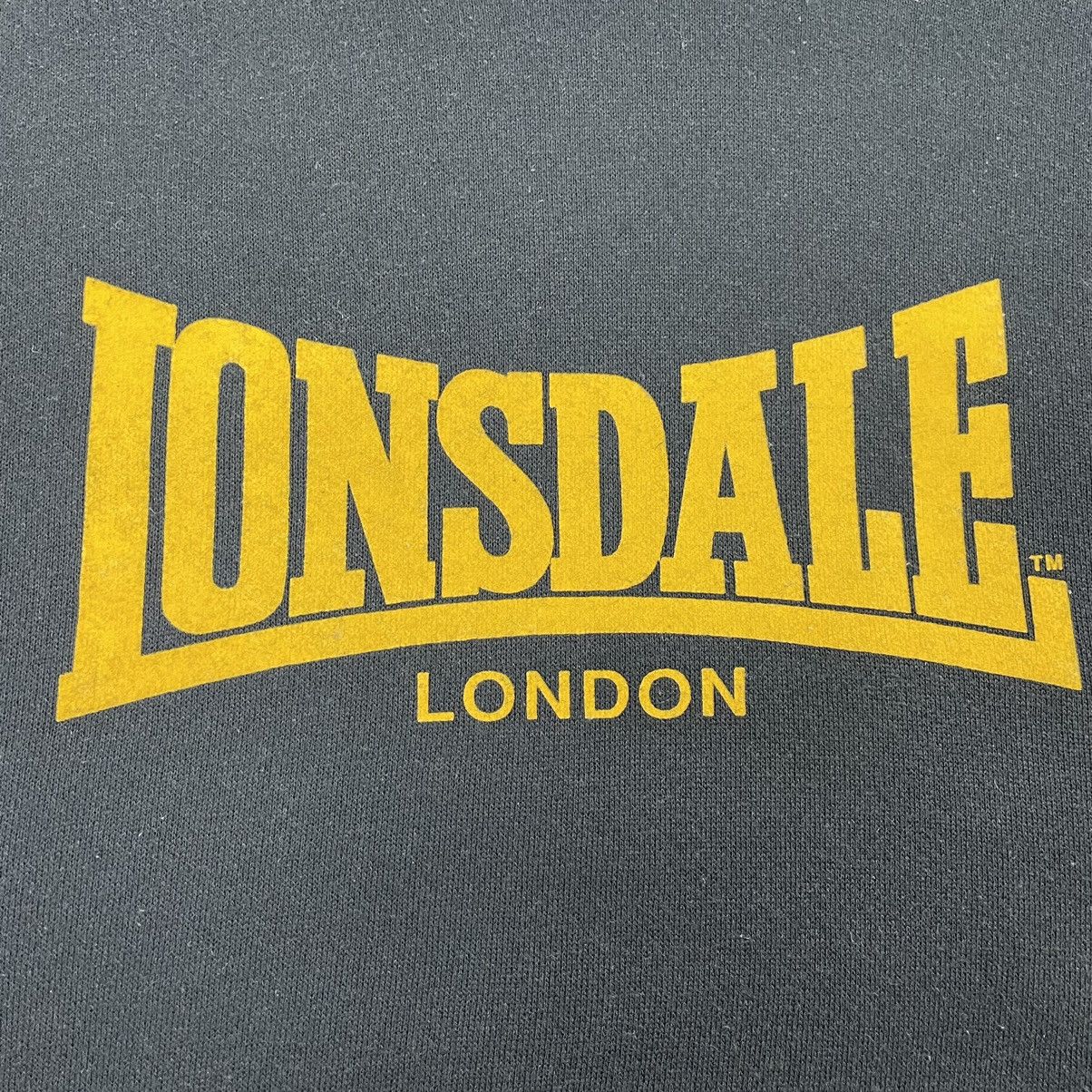 Vintage Vintage Lonsdale Spellout Hoodie Size US M / EU 48-50 / 2 - 7 Thumbnail