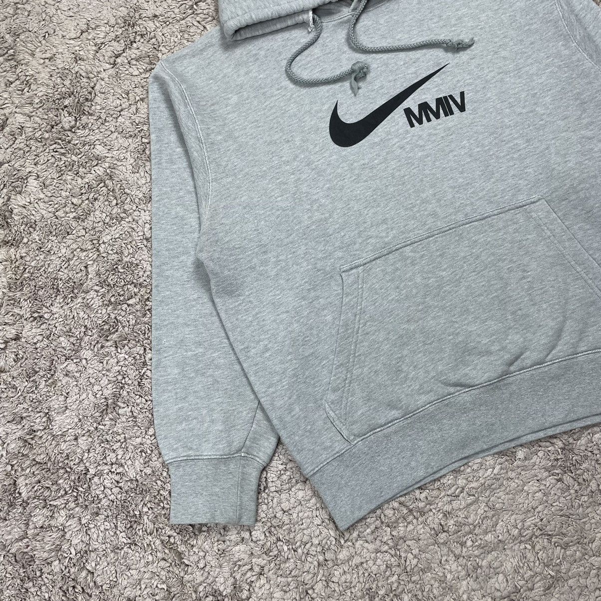Nike × Vintage Distress Nike x MMIV Hoodie Sweatshirt Size US L / EU 52-54 / 3 - 3 Thumbnail