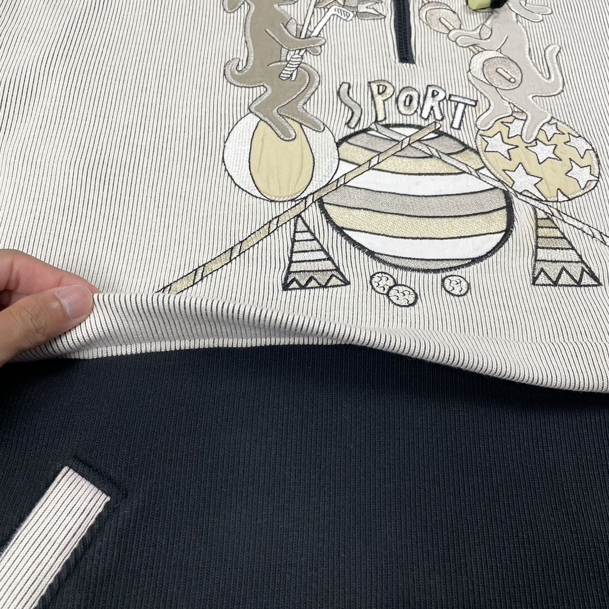 Designer × Jean Charles De Castelbajac × Vintage Vintage Jean Charles de Castelbajac Sport Hoodie Sweatshirt Size US XL / EU 56 / 4 - 10 Thumbnail