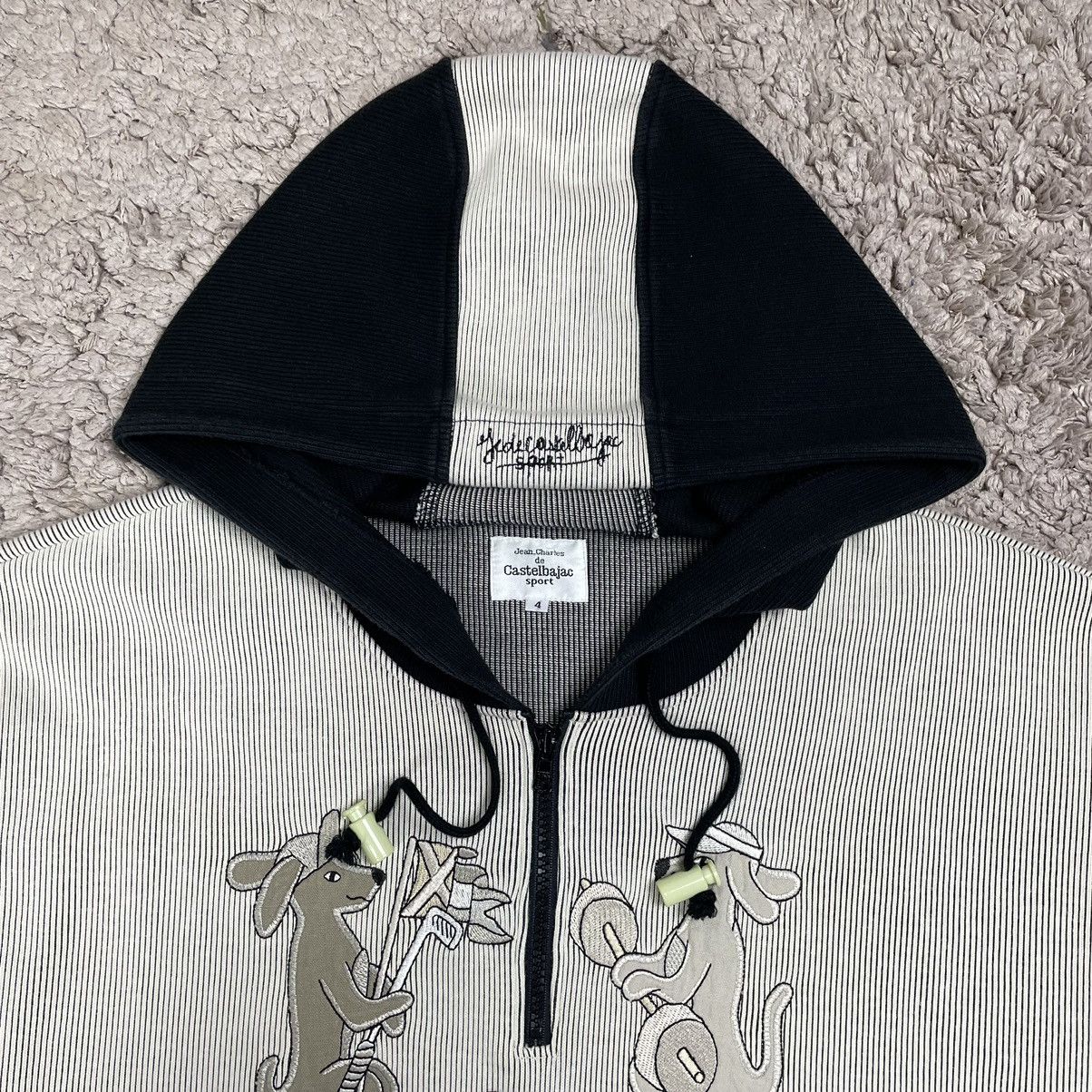 Designer × Jean Charles De Castelbajac × Vintage Vintage Jean Charles de Castelbajac Sport Hoodie Sweatshirt Size US XL / EU 56 / 4 - 6 Thumbnail