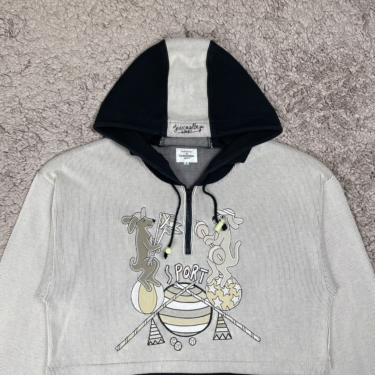 Designer × Jean Charles De Castelbajac × Vintage Vintage Jean Charles de Castelbajac Sport Hoodie Sweatshirt Size US XL / EU 56 / 4 - 5 Thumbnail