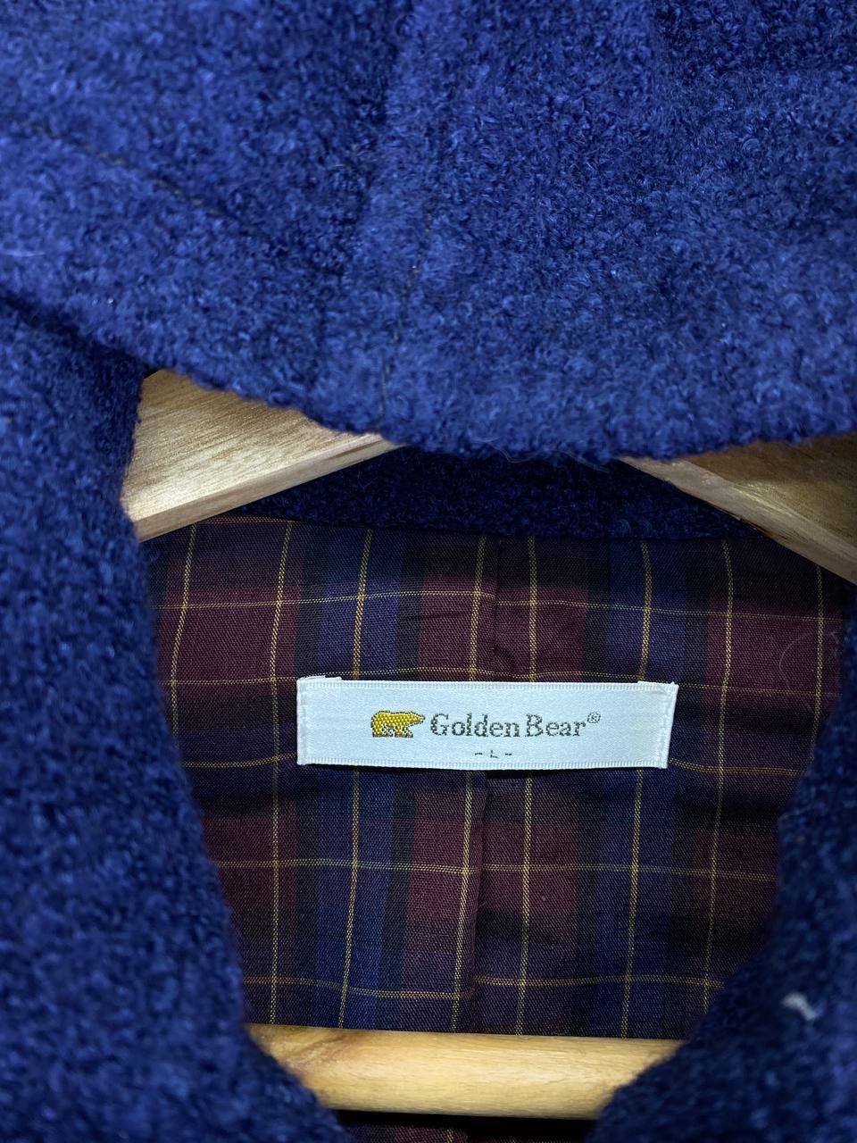 Golden Bear Vintage Golden Bear Faur Fux Coats Wool Jacket Size L / US 10 / IT 46 - 4 Thumbnail