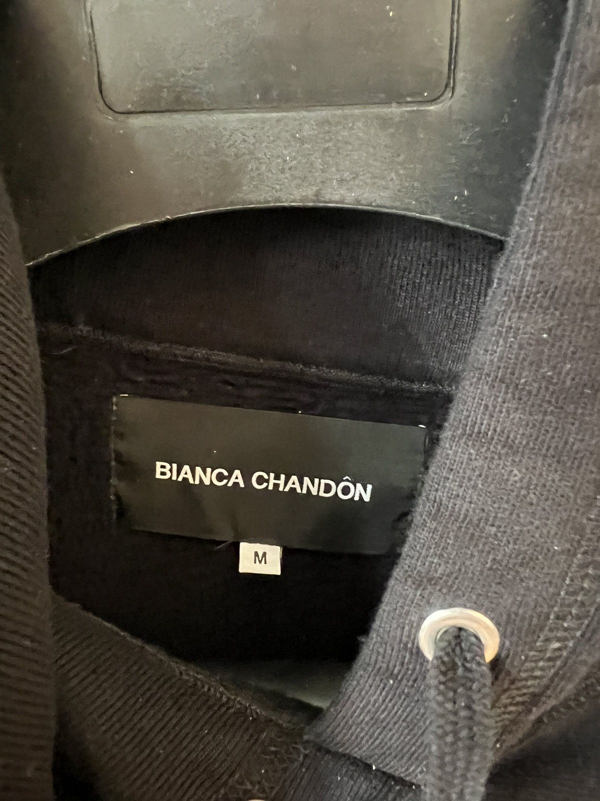 BIANCA CHANDON Bianca Chandon Lover Chenille Black Hoodie Size US M / EU 48-50 / 2 - 3 Thumbnail