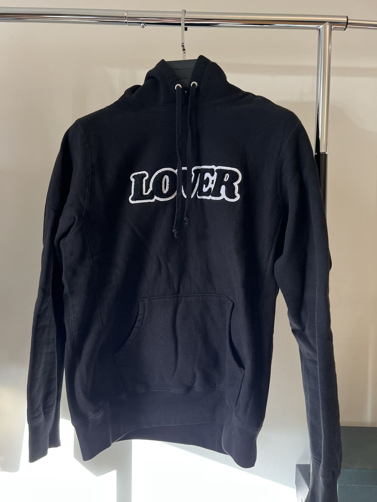 BIANCA CHANDON Bianca Chandon Lover Chenille Black Hoodie Size US M / EU 48-50 / 2 - 1 Thumbnail