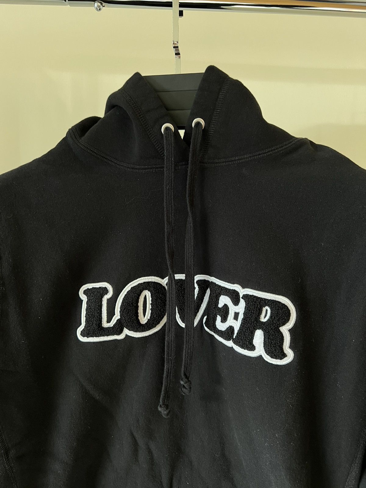 BIANCA CHANDON Bianca Chandon Lover Chenille Black Hoodie Size US M / EU 48-50 / 2 - 2 Thumbnail