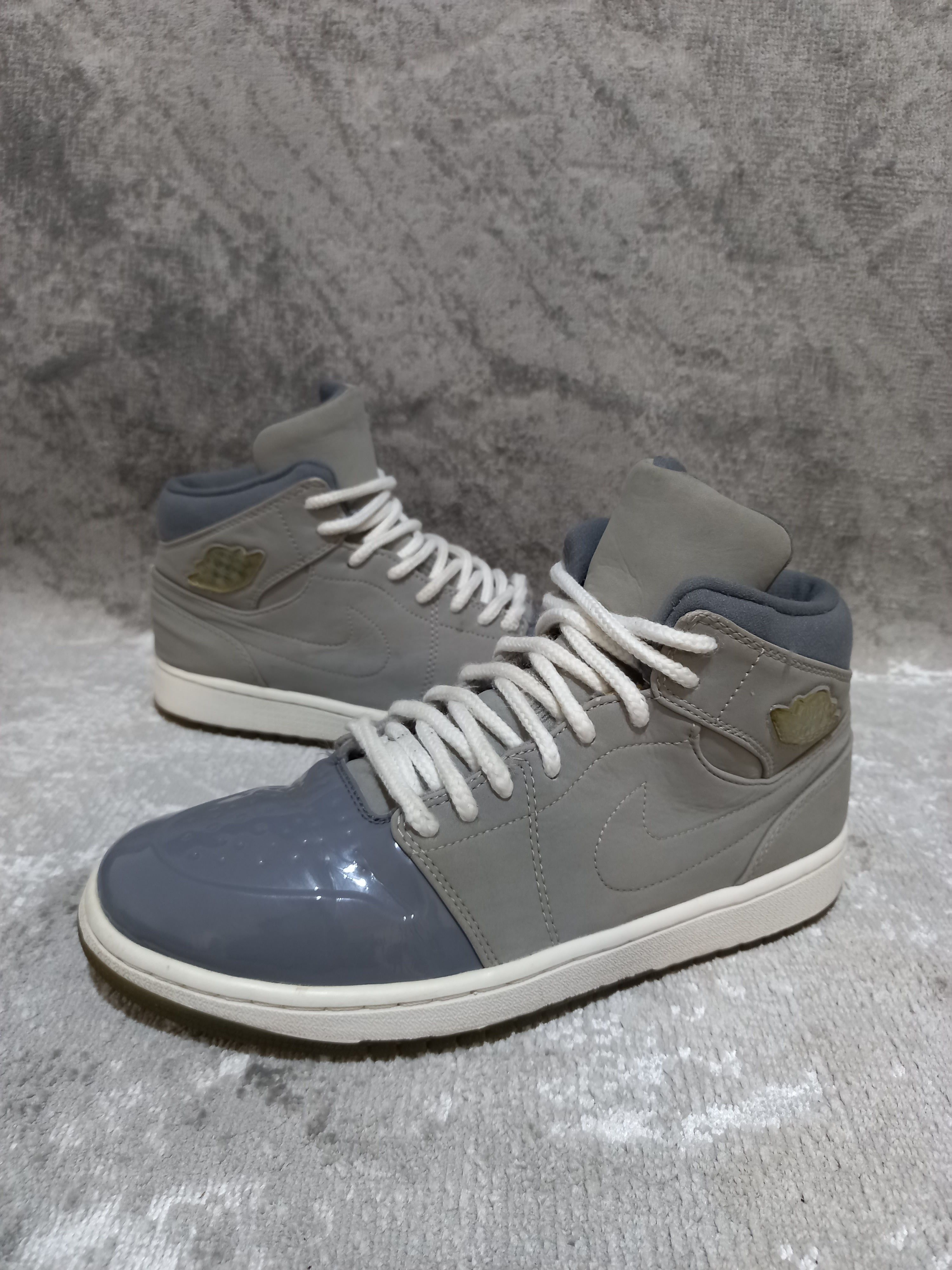 Jordan Brand Nike Air Jordan 1 Medium 95 Grey White Cool Grey 628619-003 Size US 9 / EU 42 - 6 Thumbnail