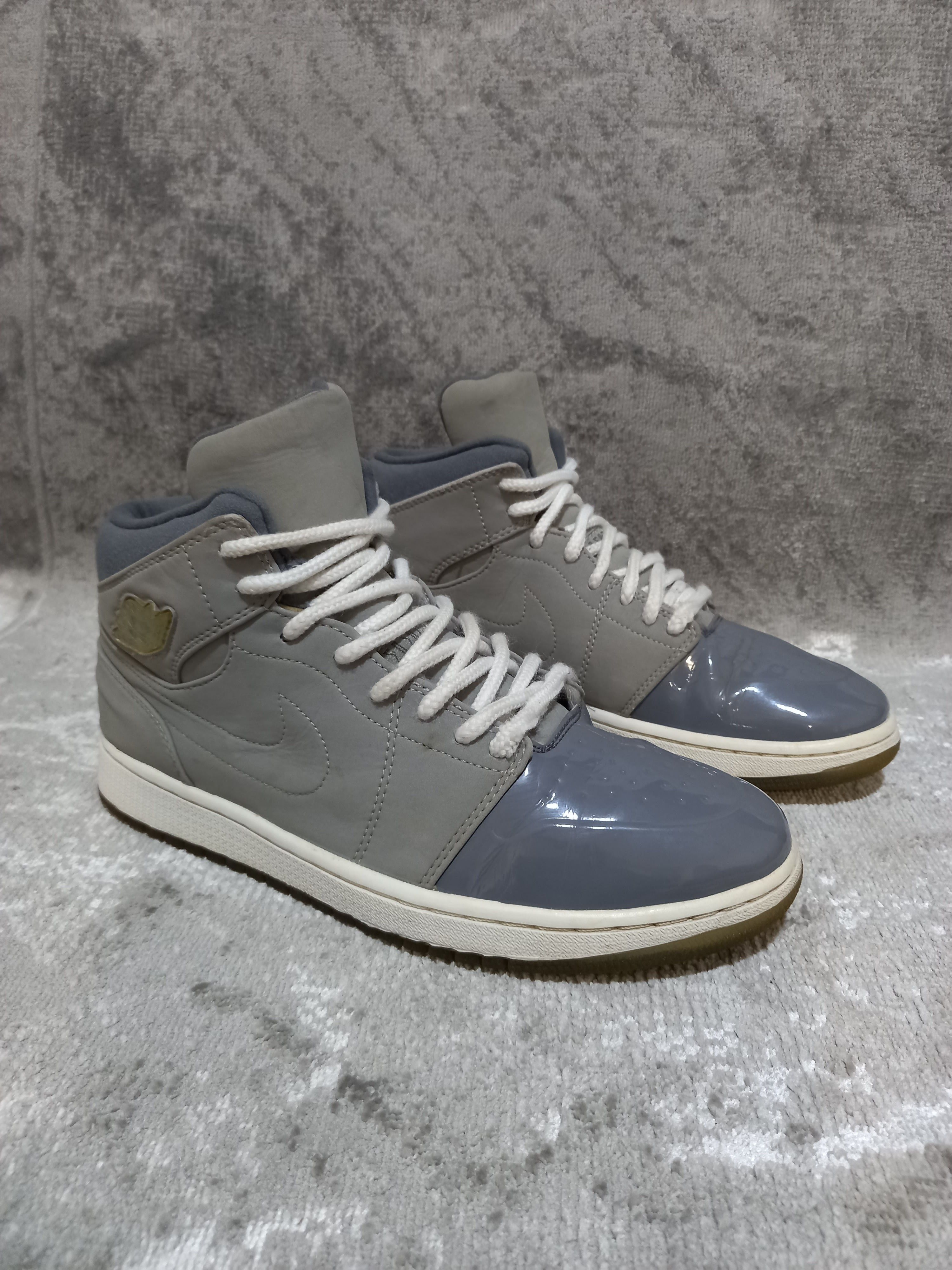 Jordan Brand Nike Air Jordan 1 Medium 95 Grey White Cool Grey 628619-003 Size US 9 / EU 42 - 5 Thumbnail