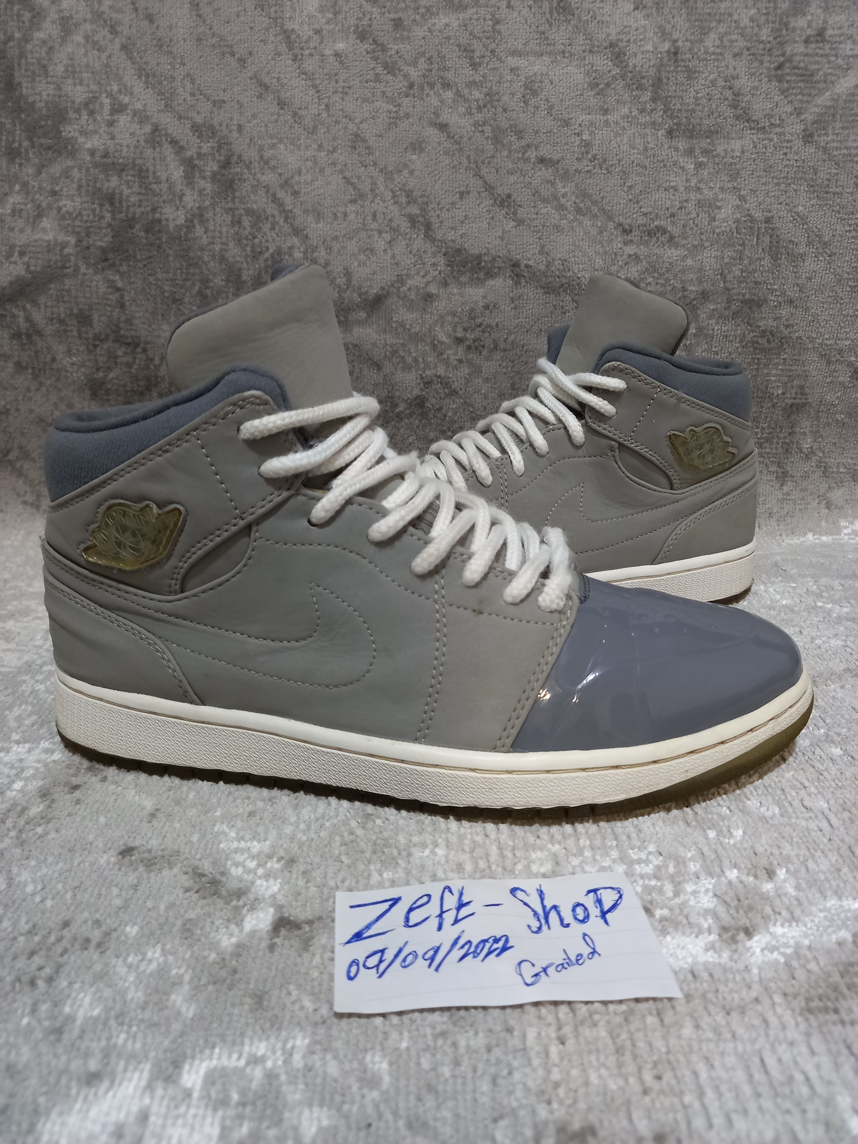 Jordan Brand Nike Air Jordan 1 Medium 95 Grey White Cool Grey 628619-003 Size US 9 / EU 42 - 1 Thumbnail