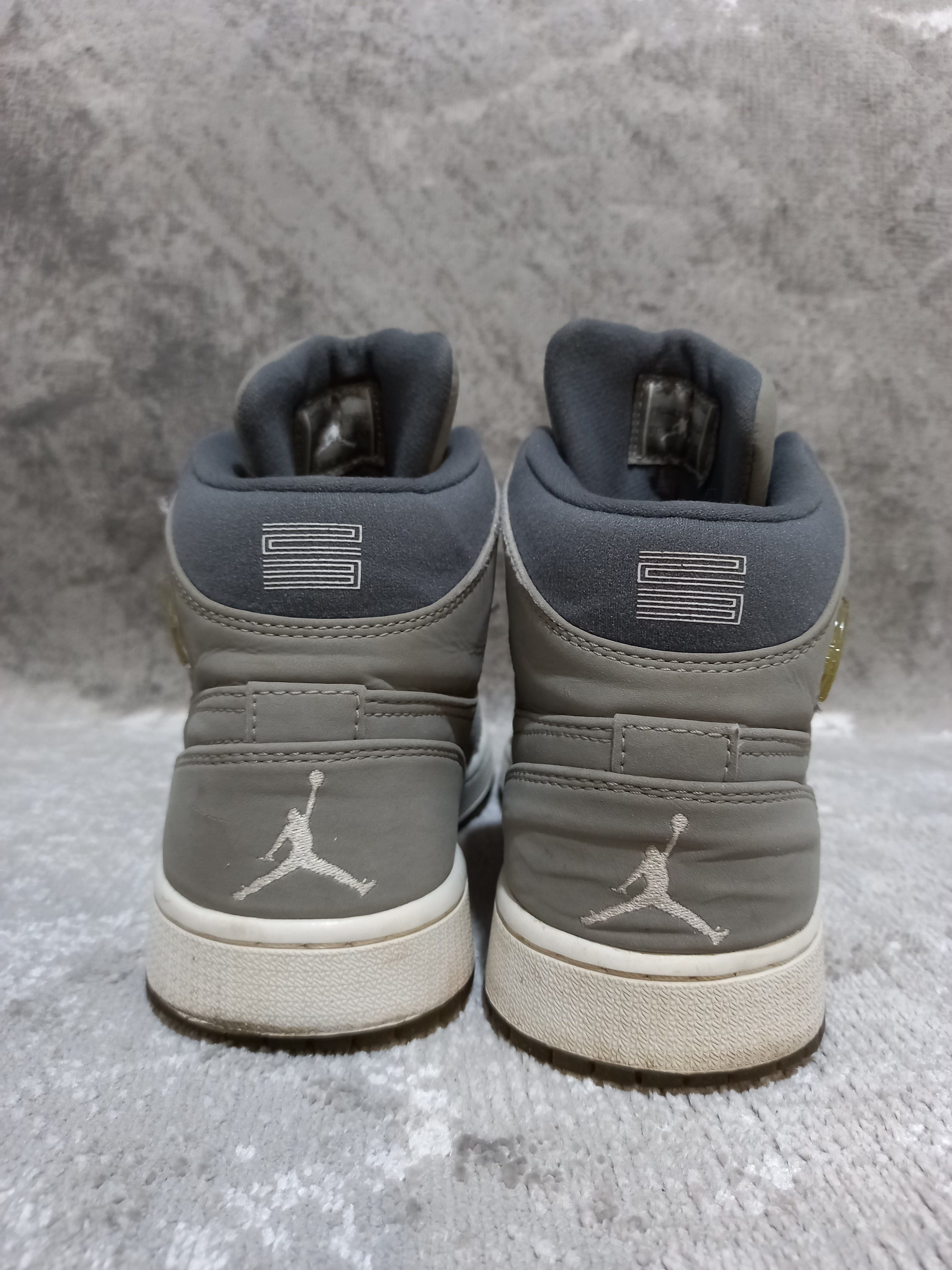 Jordan Brand Nike Air Jordan 1 Medium 95 Grey White Cool Grey 628619-003 Size US 9 / EU 42 - 7 Thumbnail