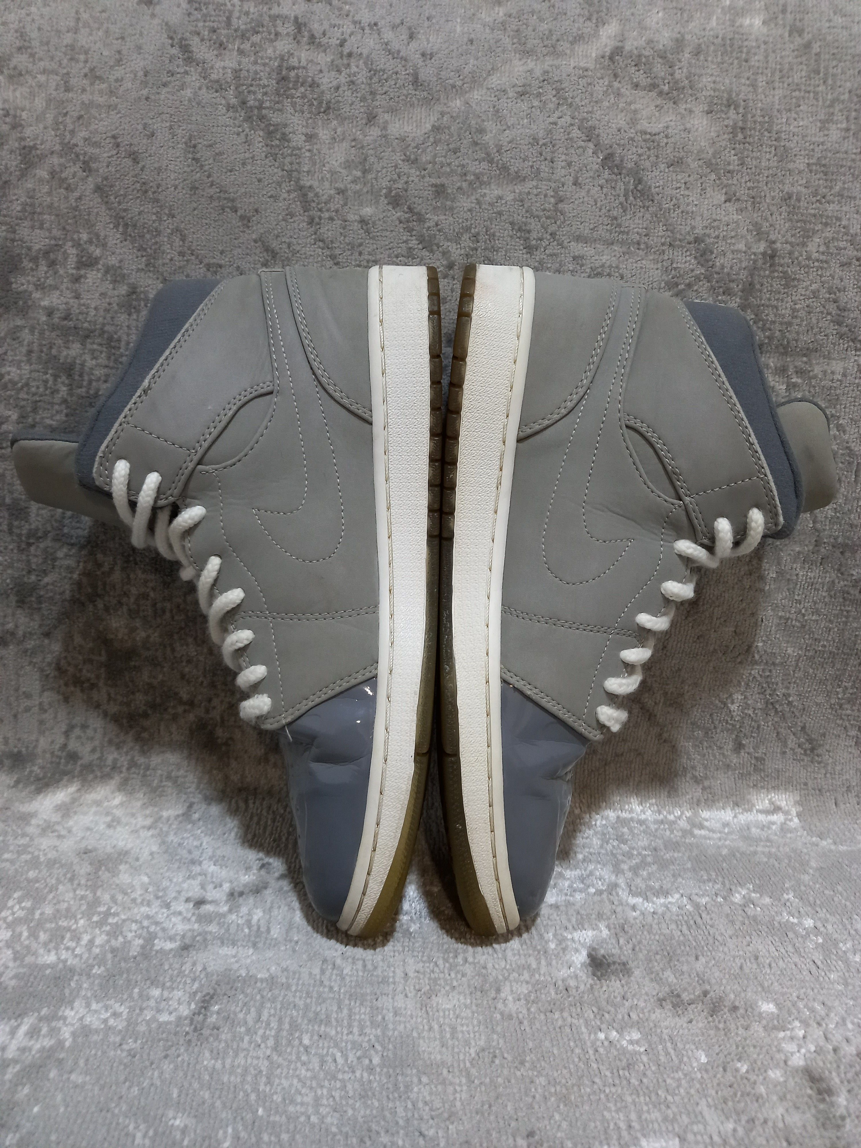Jordan Brand Nike Air Jordan 1 Medium 95 Grey White Cool Grey 628619-003 Size US 9 / EU 42 - 9 Thumbnail
